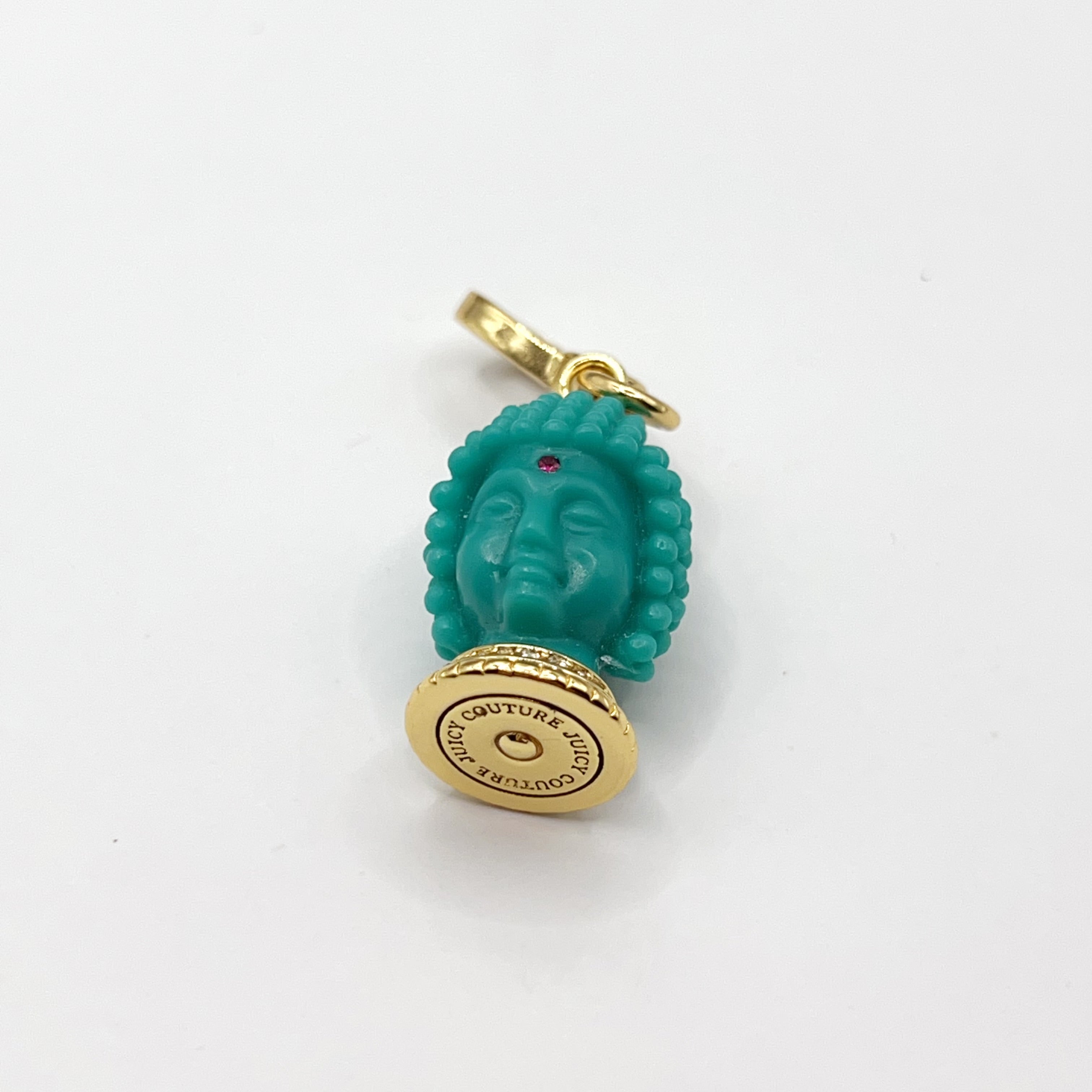 O01-Juicy Couture Buddha head charm