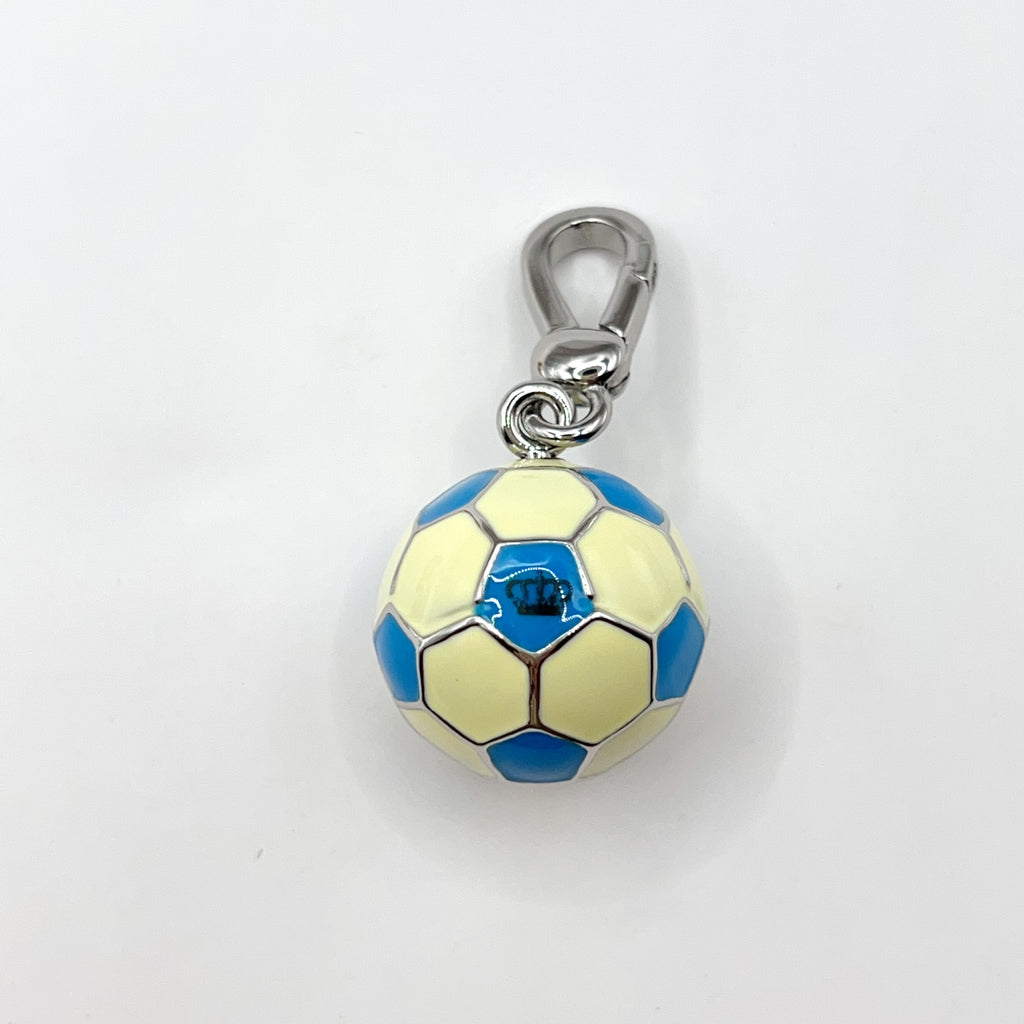 JC538-Juicy Couture blue soccer charm