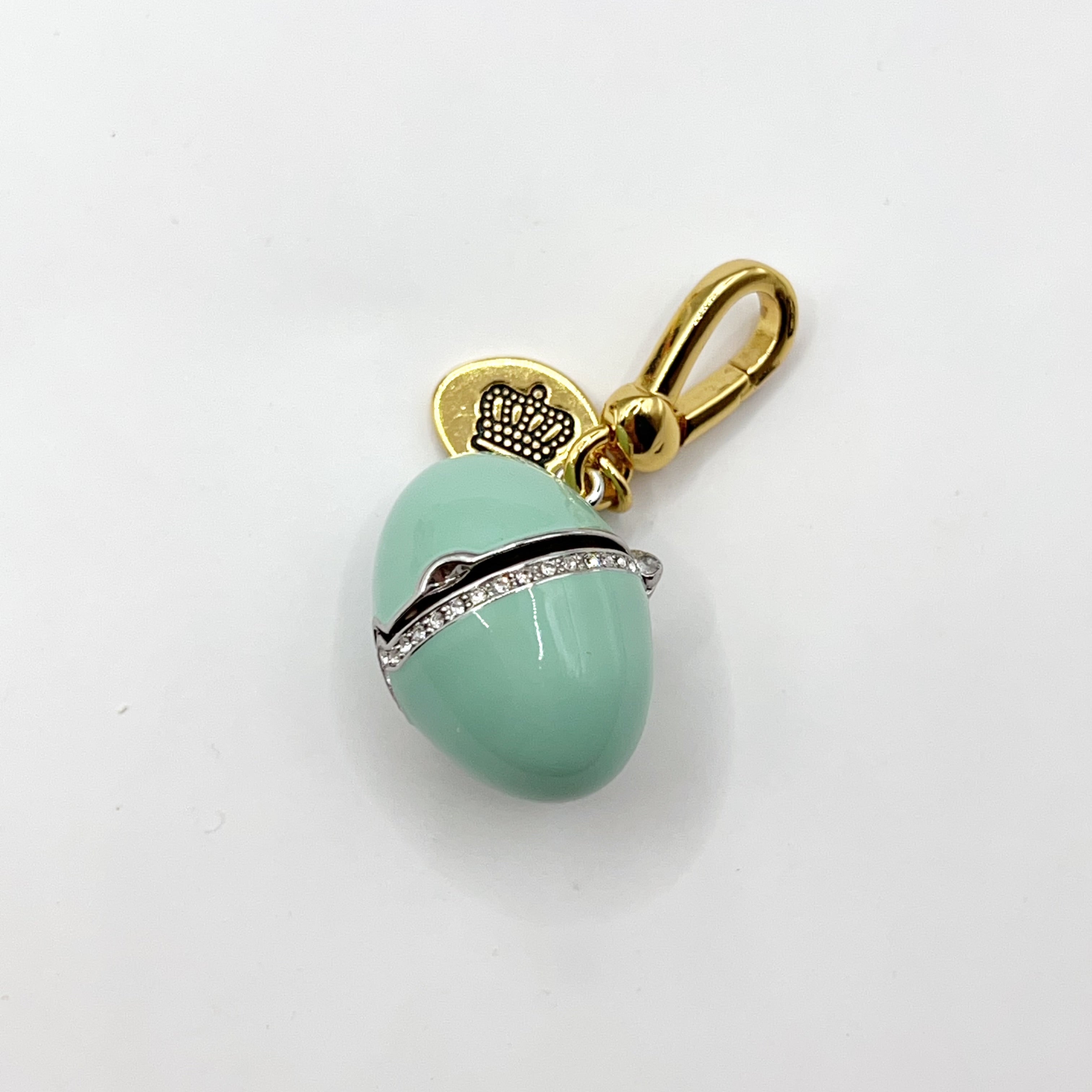 JC563-Juicy Couture blue egg charm