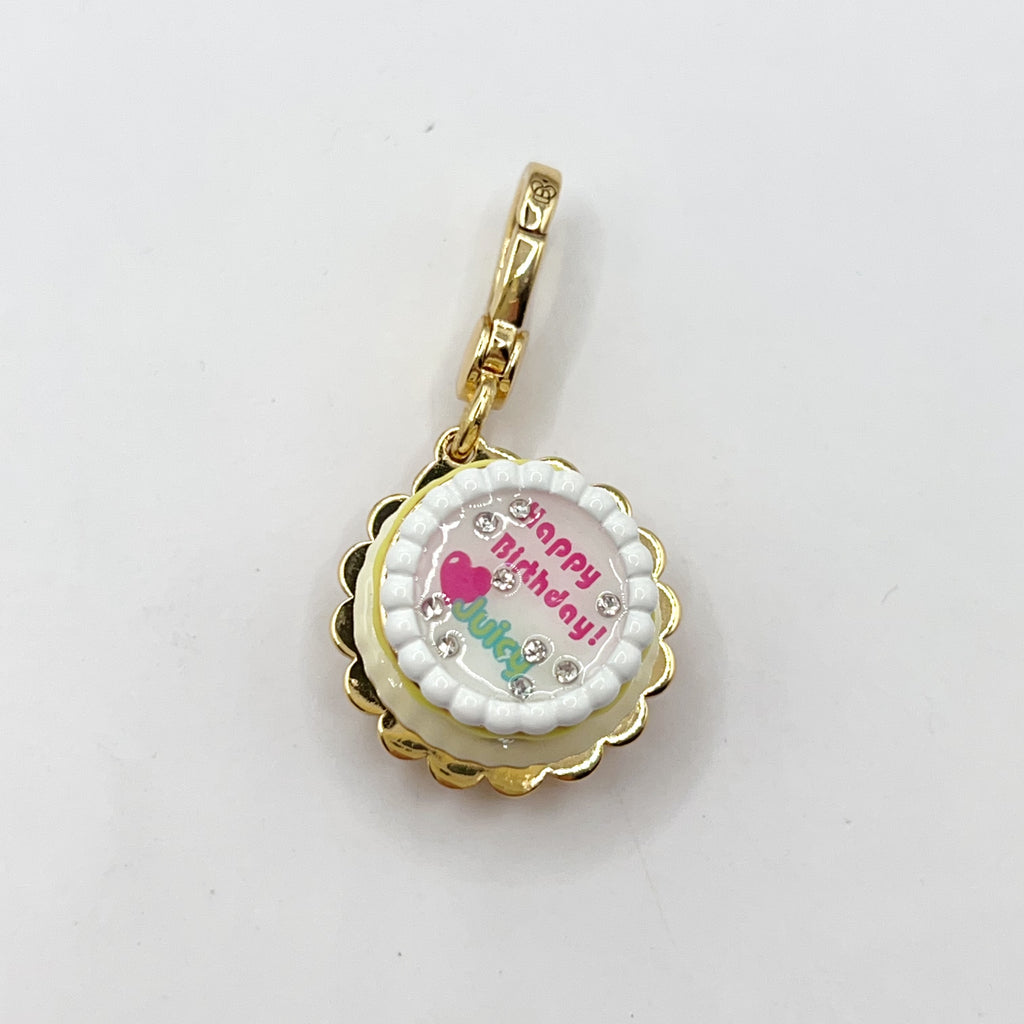 E05-Juicy Couture birthday cake charm