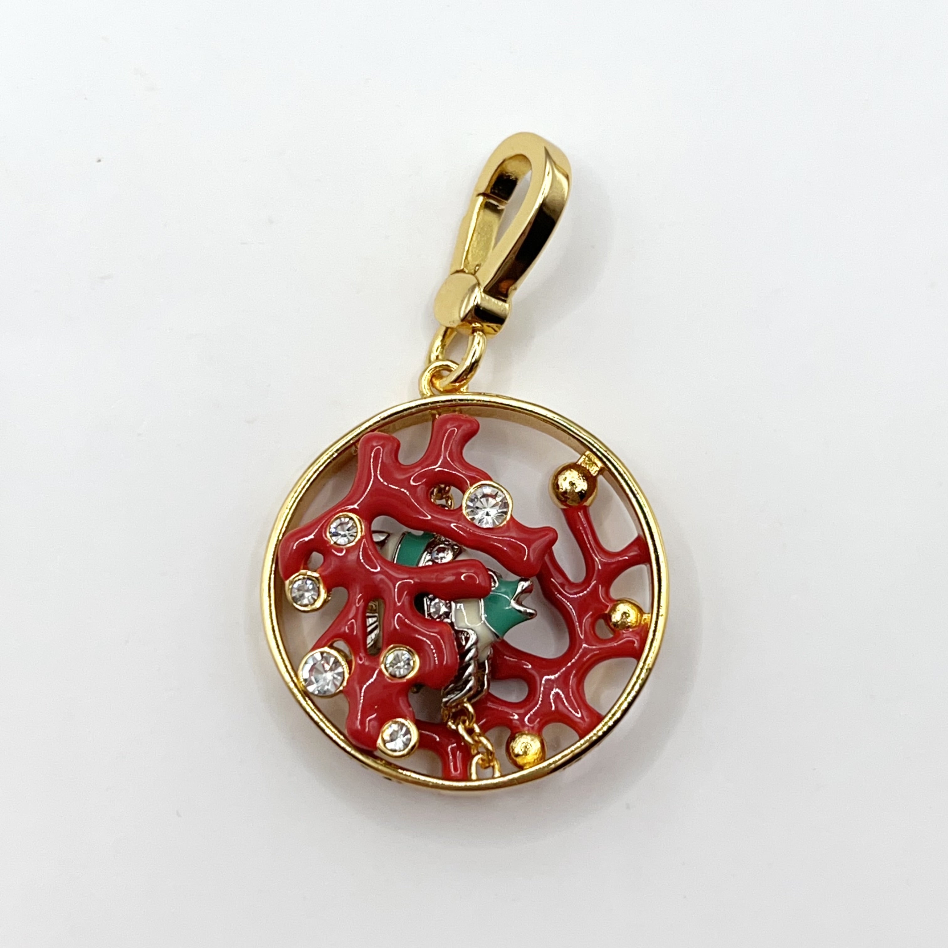 H04-Juicy Couture coral charm