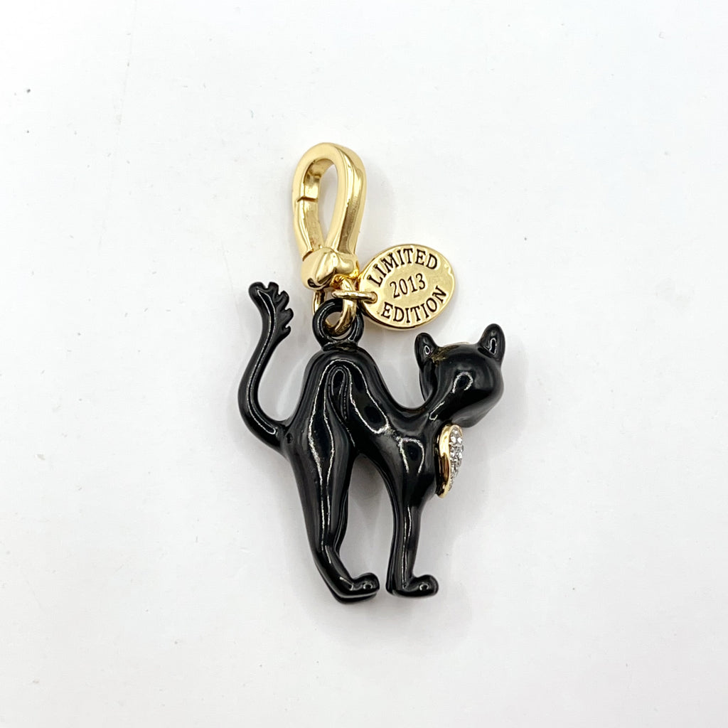 F01-Juicy Couture black cat charm