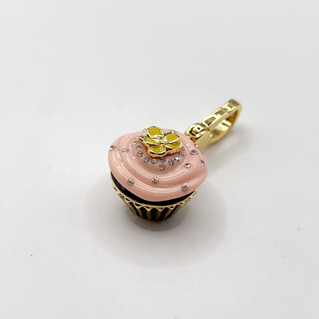 R11-Juicy Couture pink cupcake charm