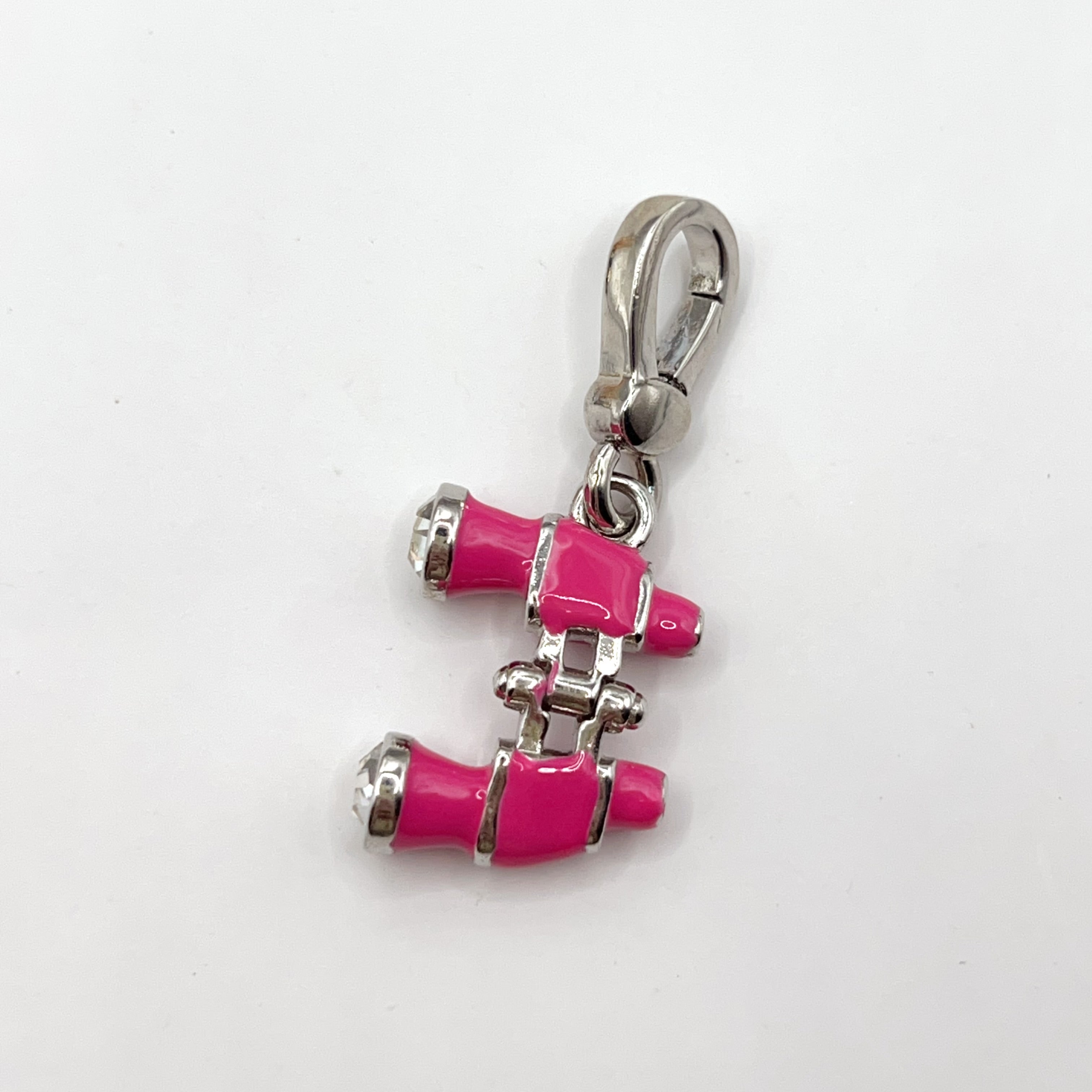 JC584-Juicy Couture pink binoculars charm