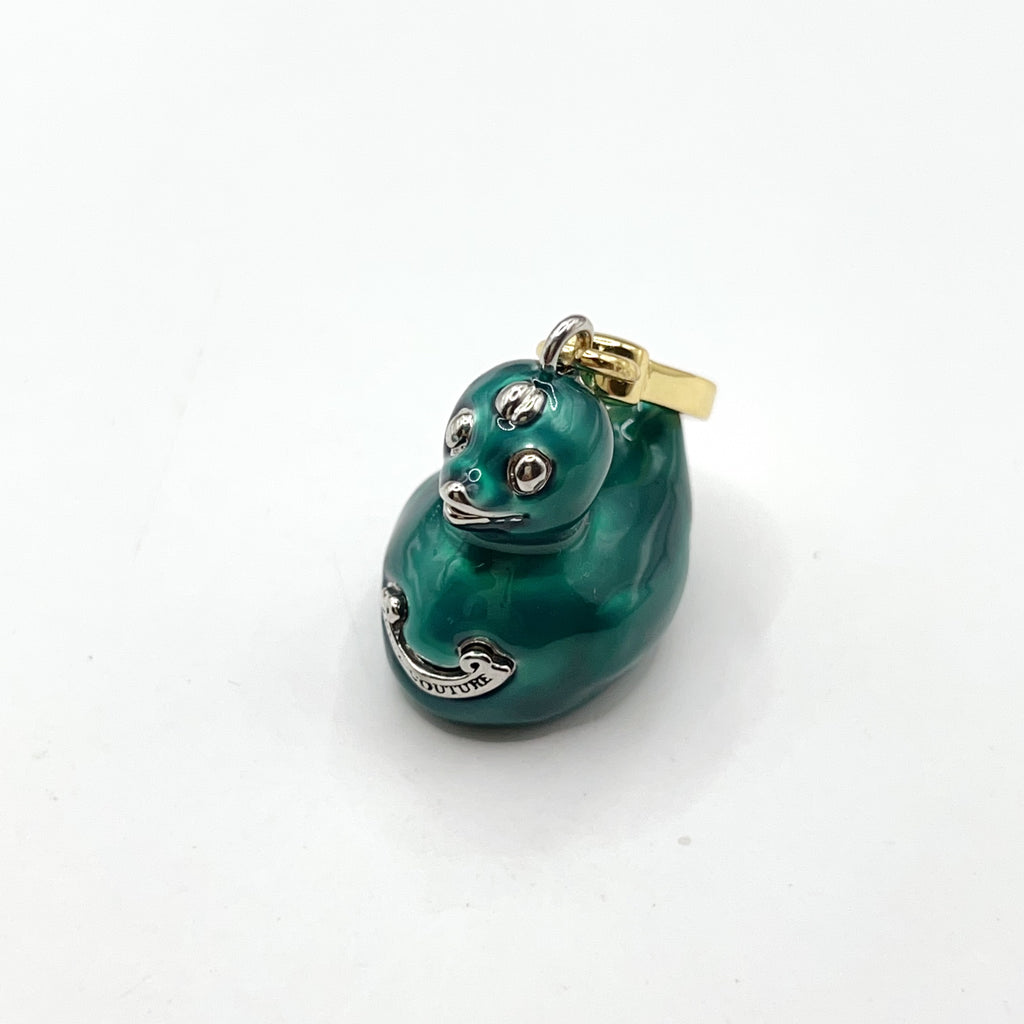 JC022-Juicy Couture blue rubber duck charm