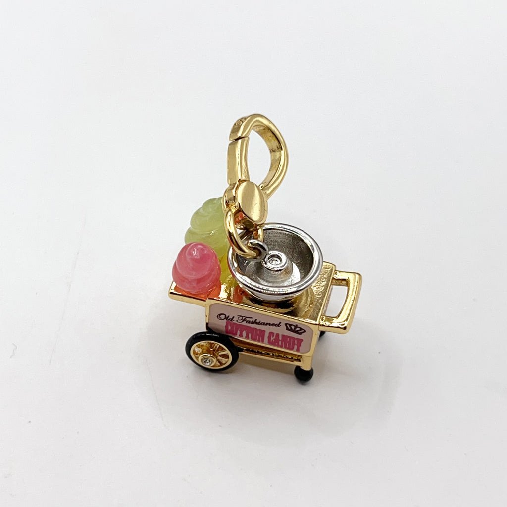 T13-Juicy Couture cotton candy cart charm