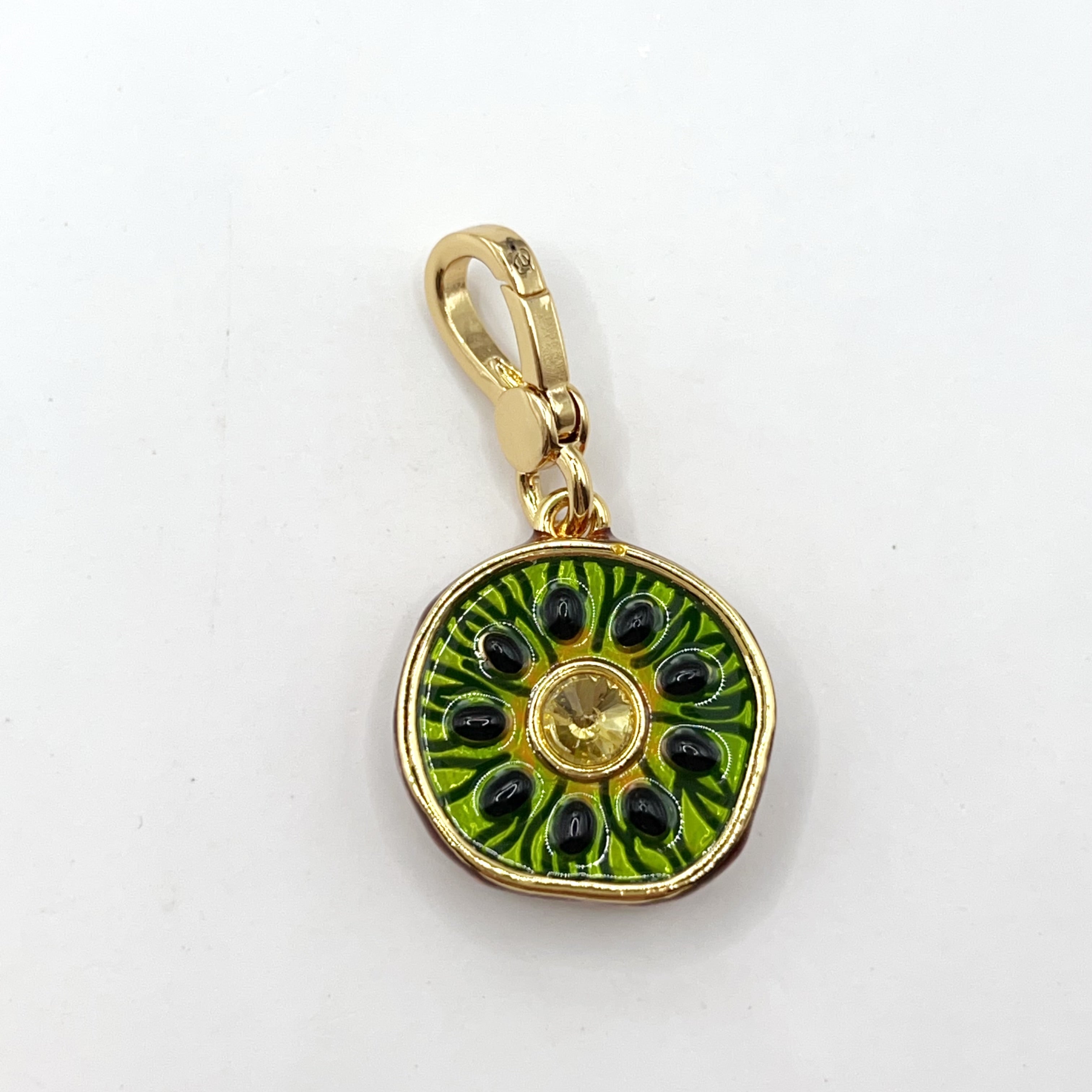 H09-Juicy Couture kiwi slice charm