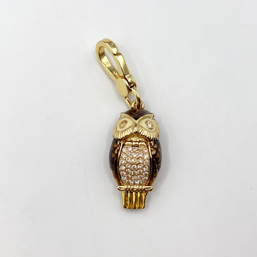 R10-Juicy Couture owl charm