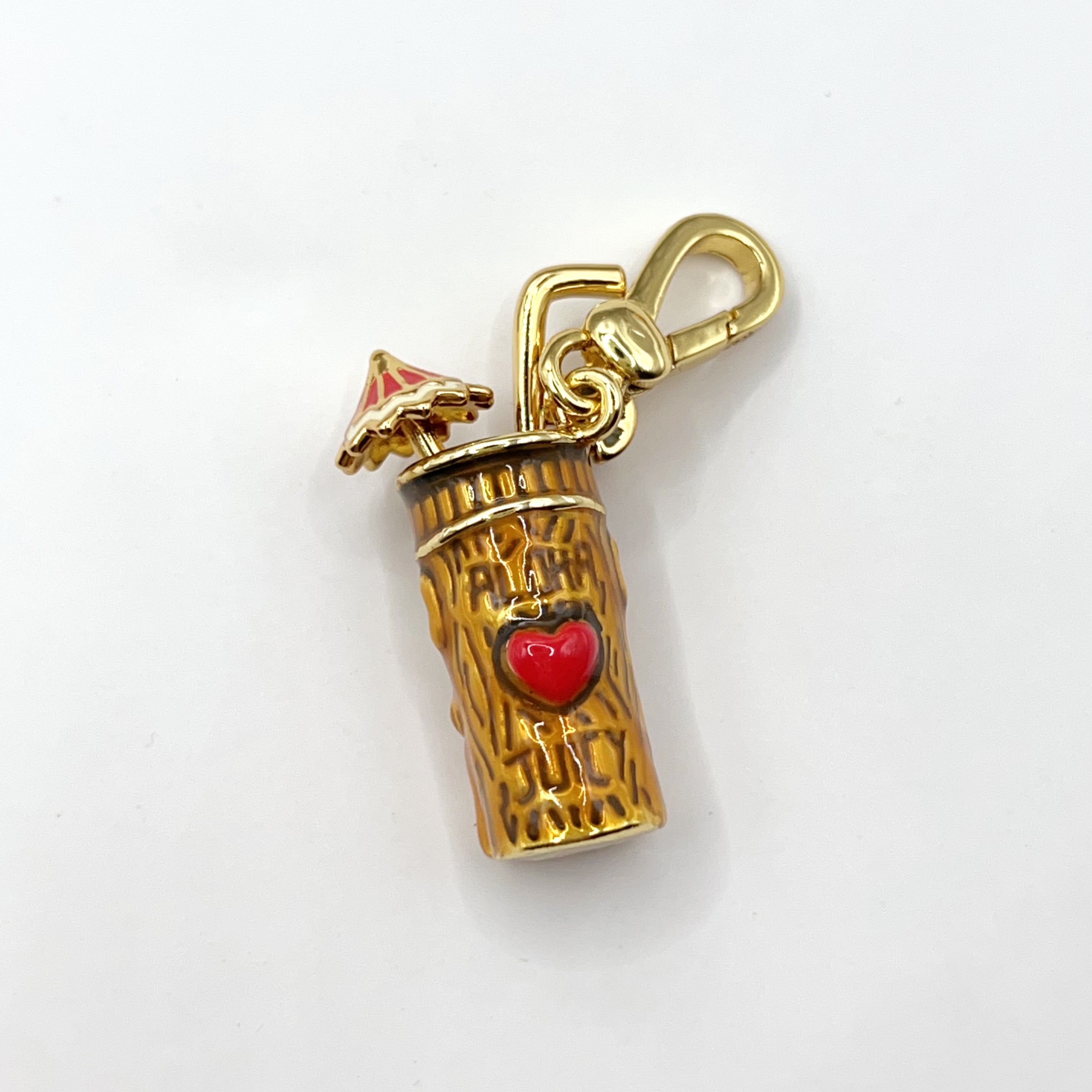 JC544-Juicy Couture tiki drink charm