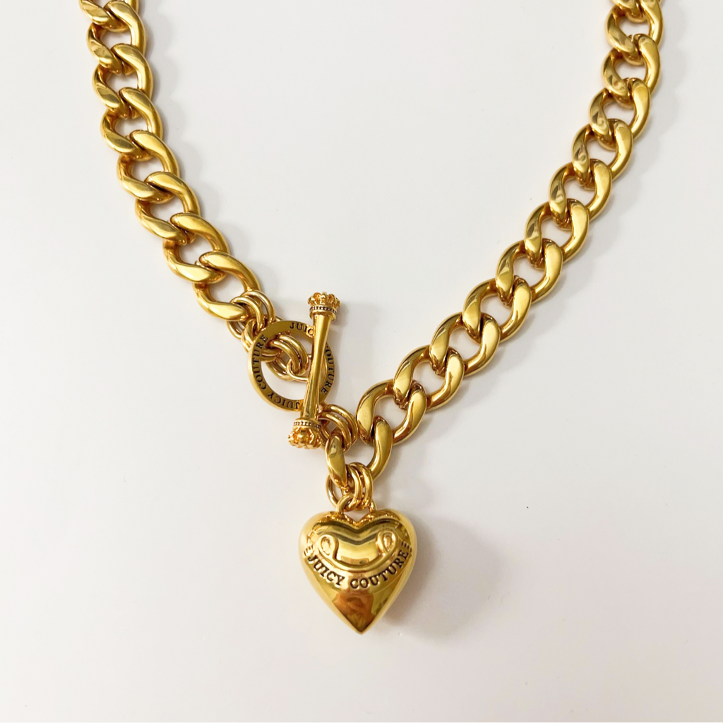Juicy Couture charm necklace 43cm
