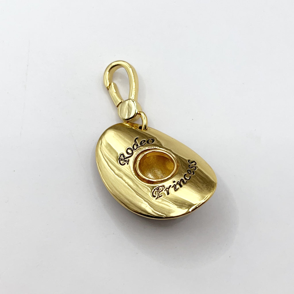 Y10-Juicy Couture cowboy hat charm