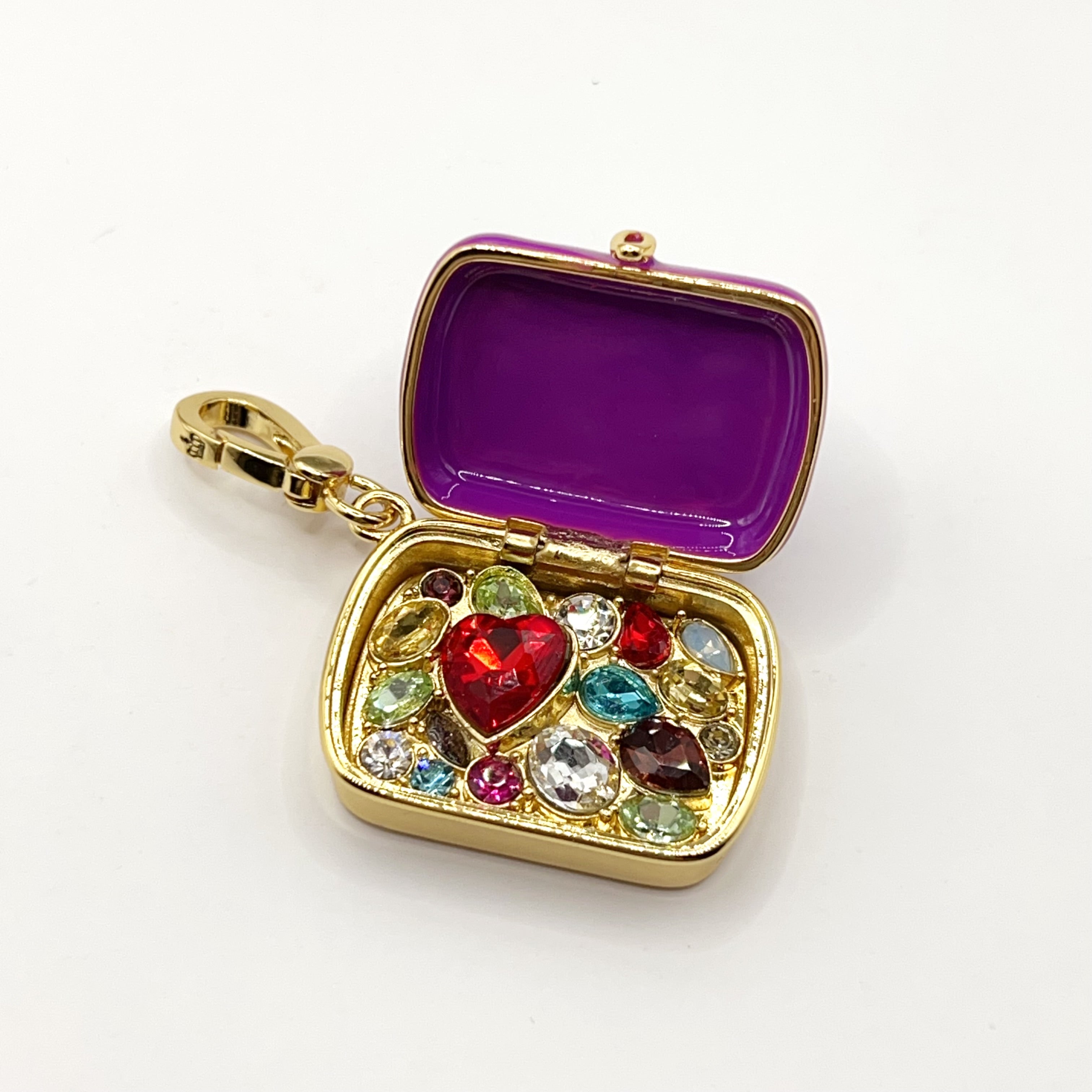 E13-Juicy Couture pink jewelry box charm
