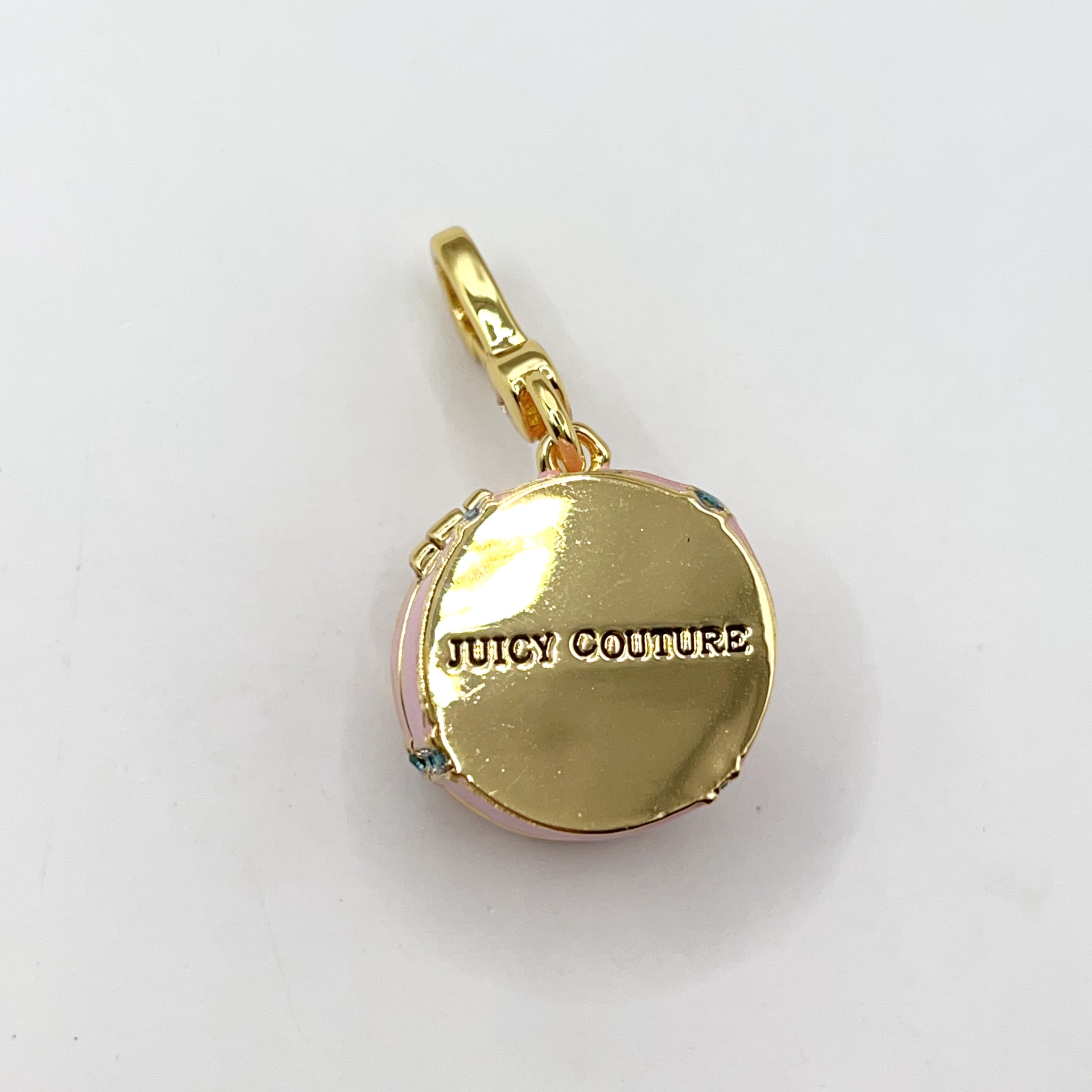 O07-Juicy Couture pink candy box charm