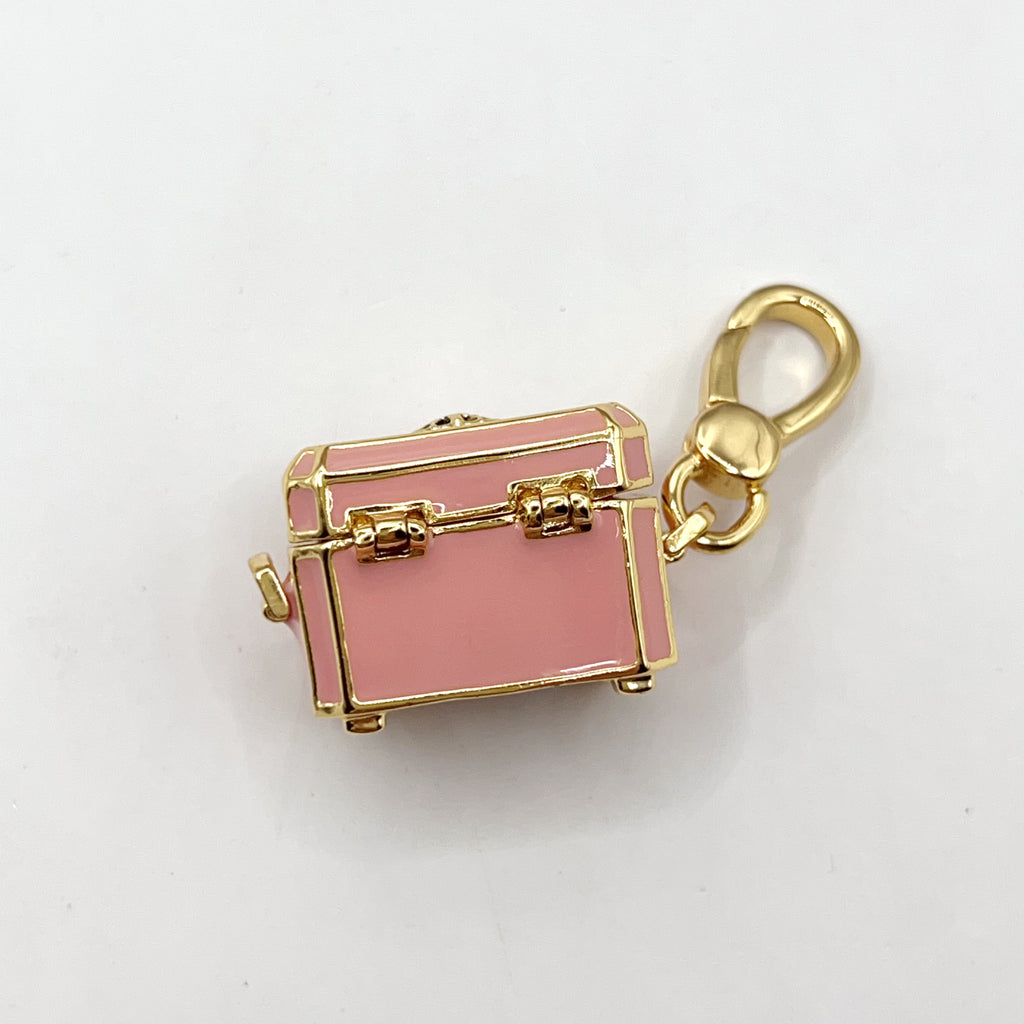 B06-Juicy Couture pink jewelry box charm