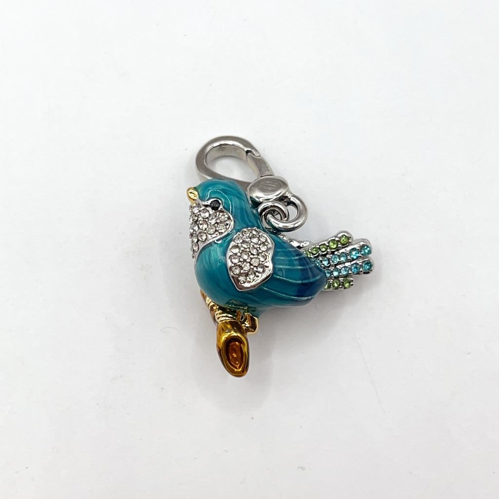 H03-Juicy Couture blue bird charm