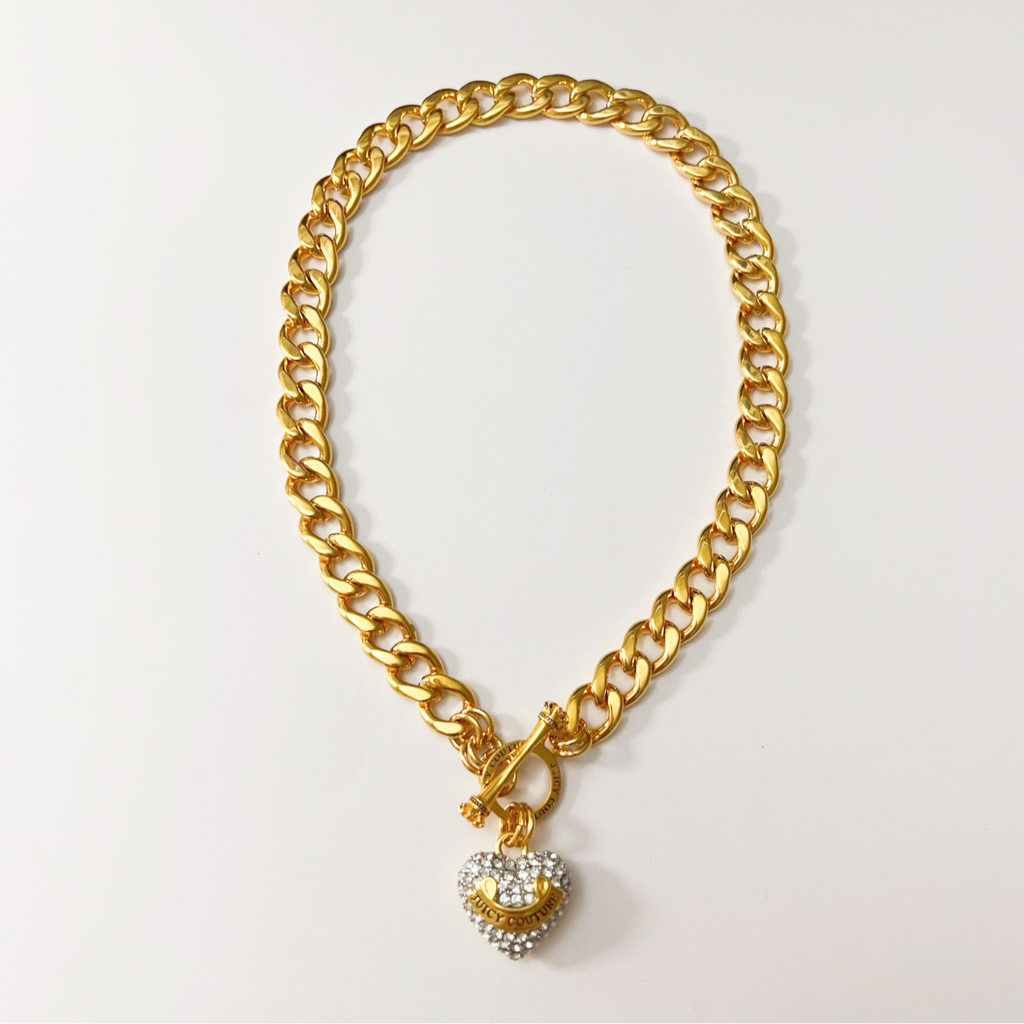 Juicy Couture charm necklace 43cm