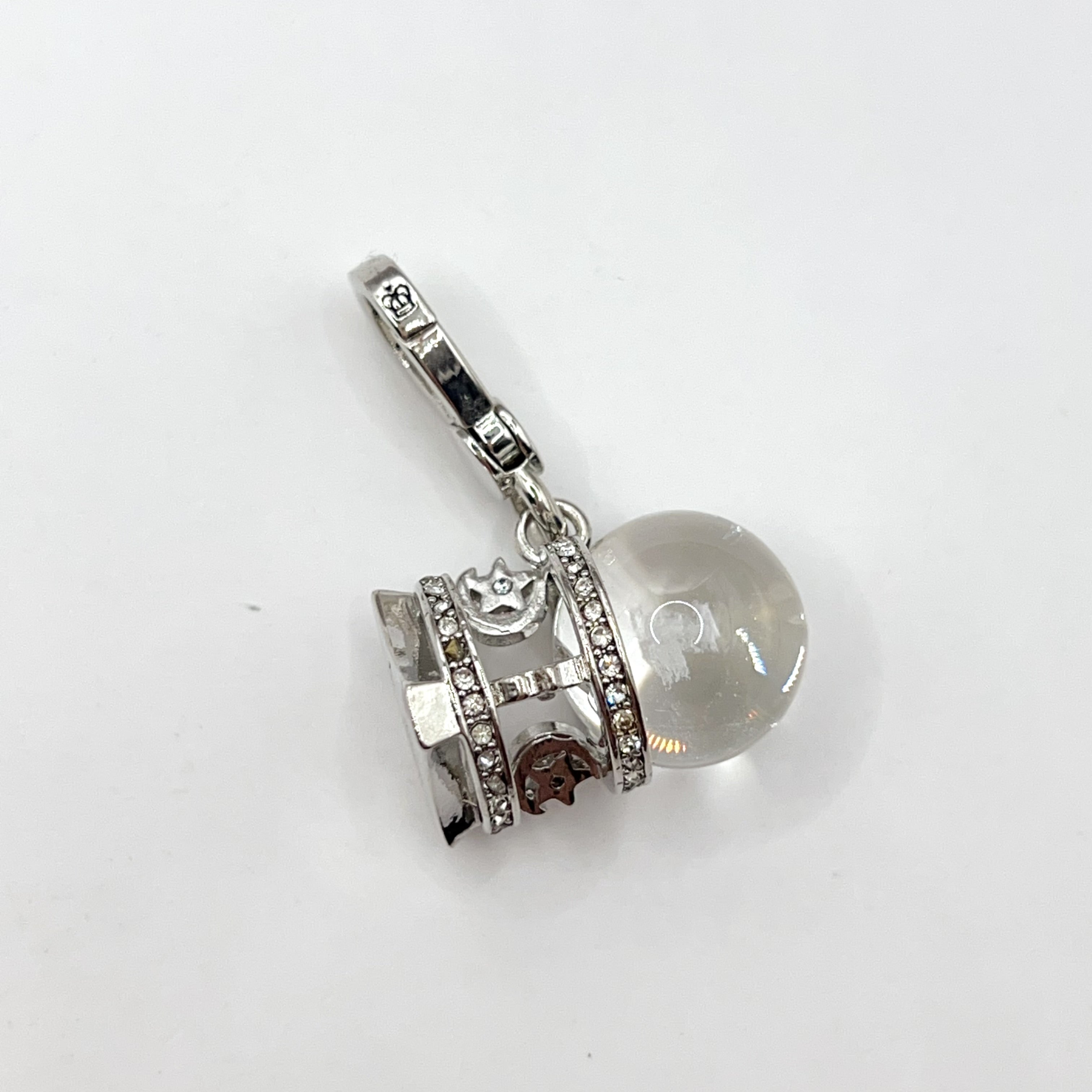 D10-Juicy Couture crystal ball charm