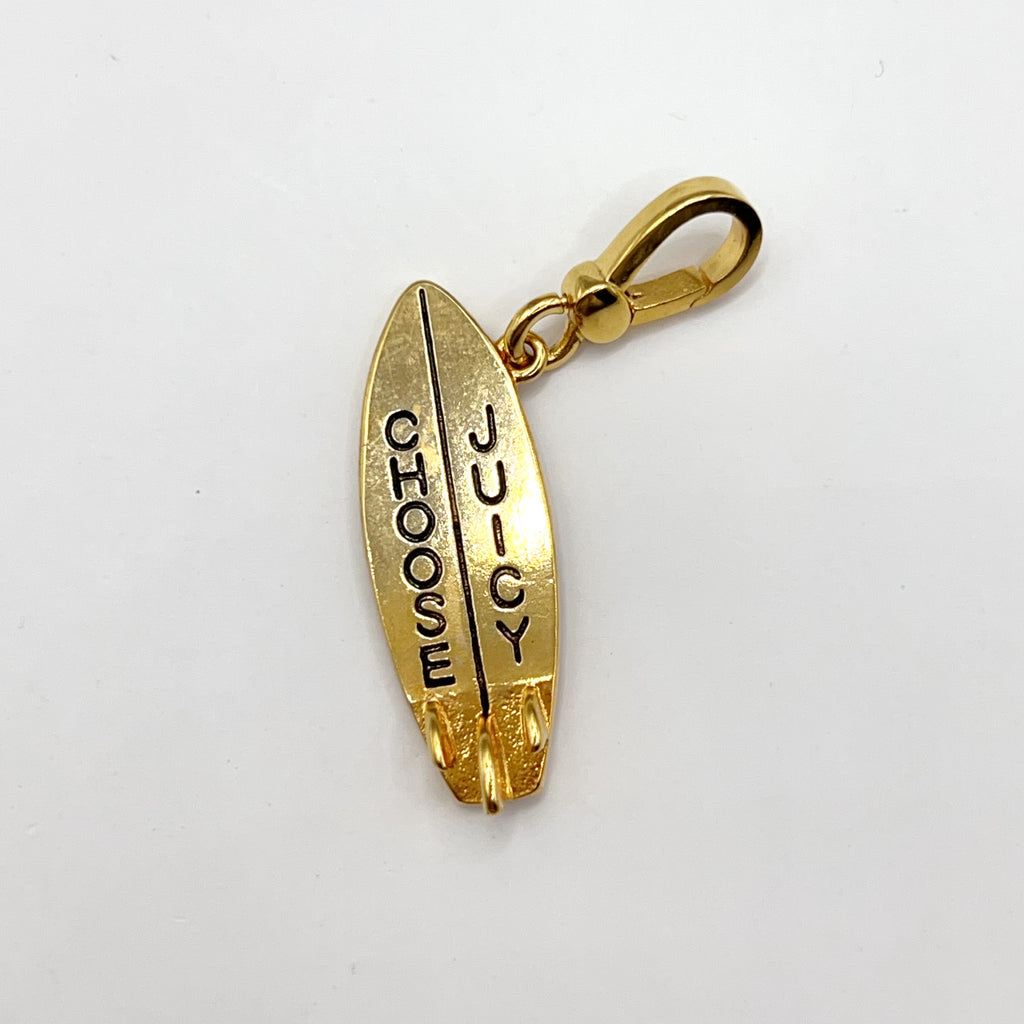 JC507-Juicy Couture surfing board charm (vintage)
