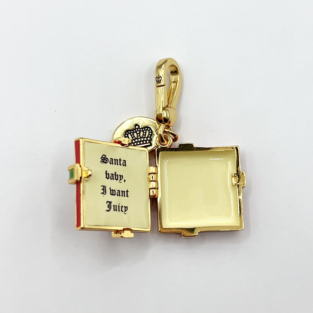 JC599-Juicy Couture present box charm