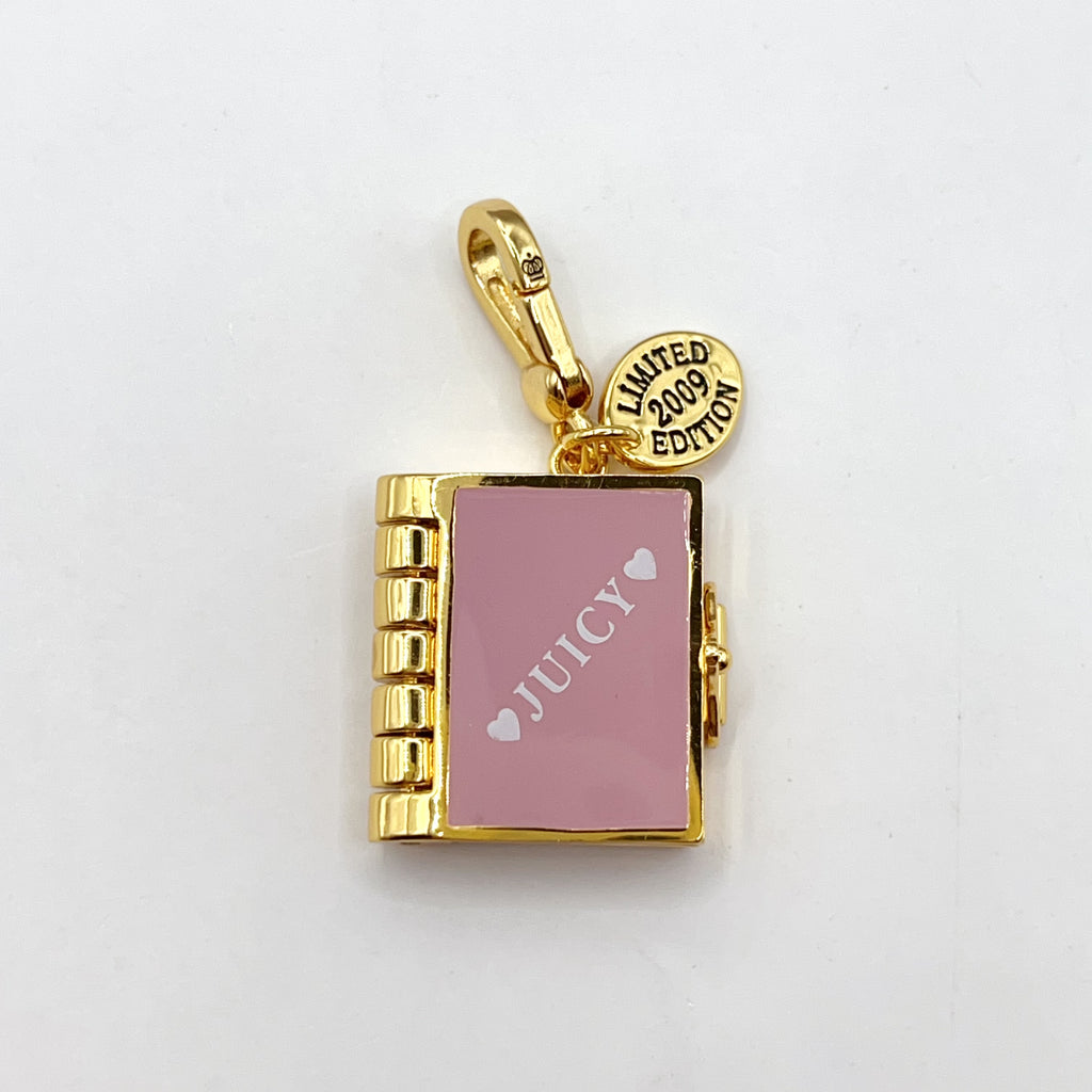 C01-Juicy Couture book charm