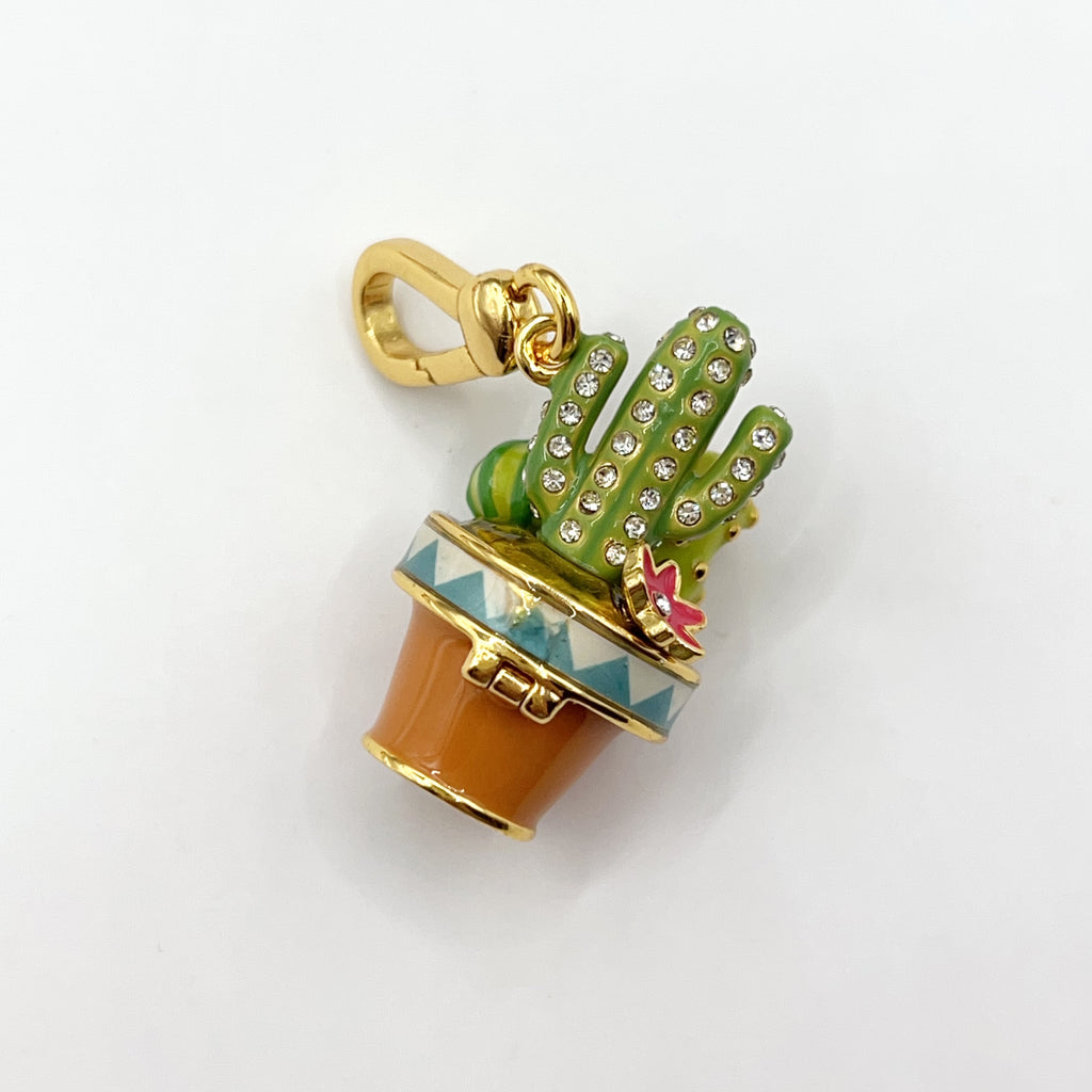 JC537-Juicy Couture cactus charm