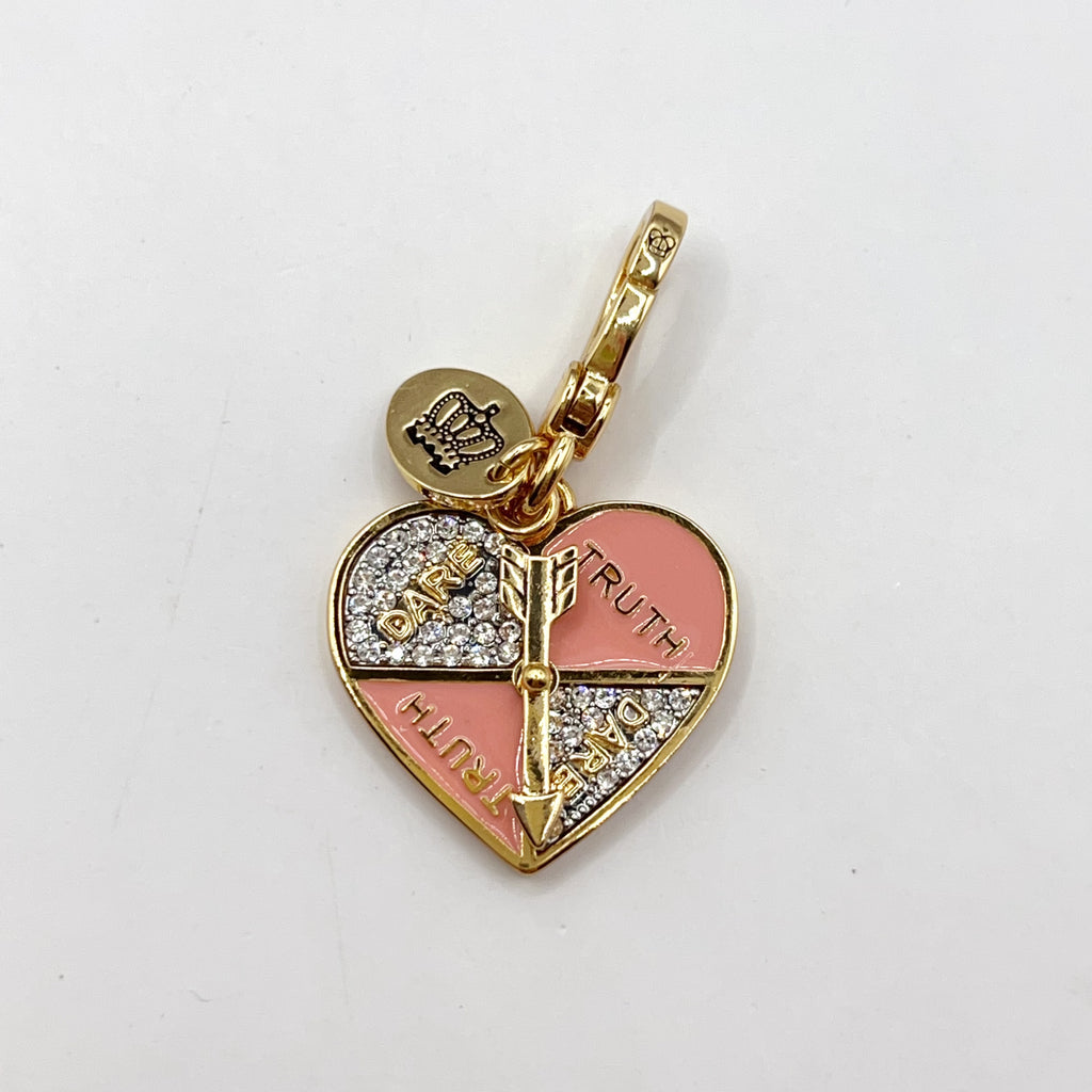 W09-Juicy Couture dare and truth spinner charm