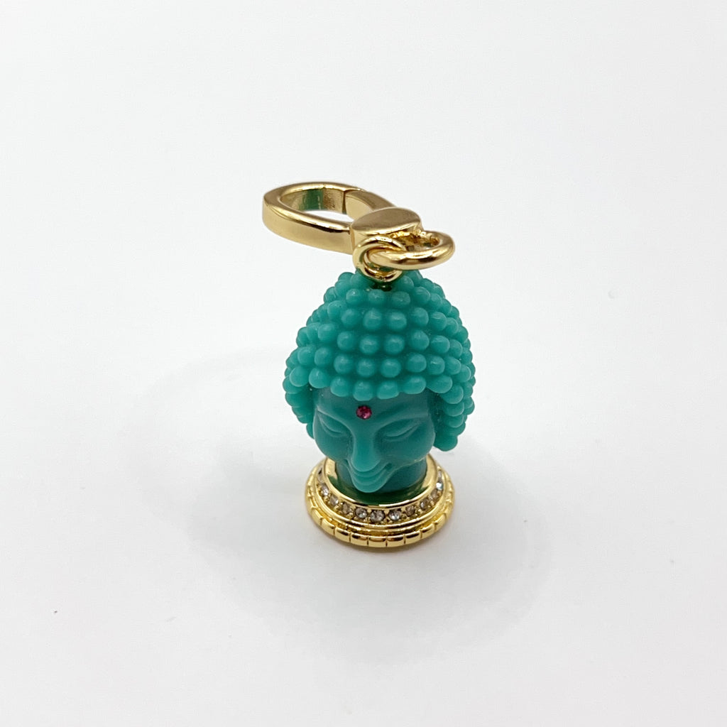 O01-Juicy Couture Buddha head charm