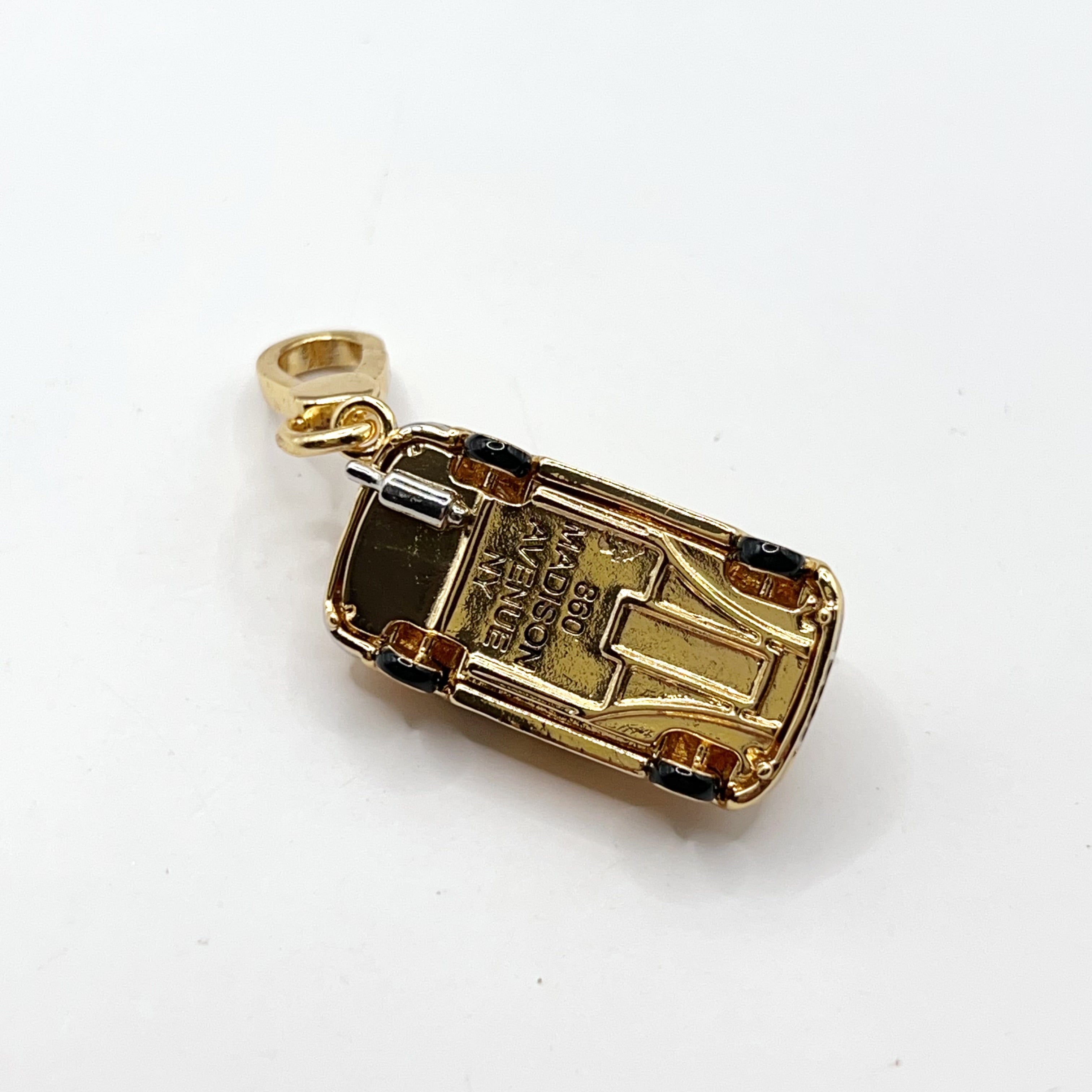 Y12-Juicy Couture yellow taxi charm