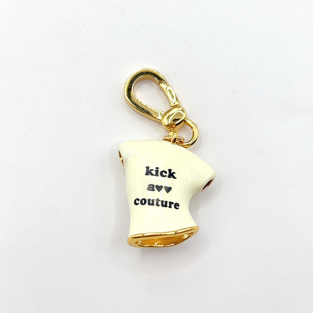 JC059-Juicy Couture white t-shirt charm