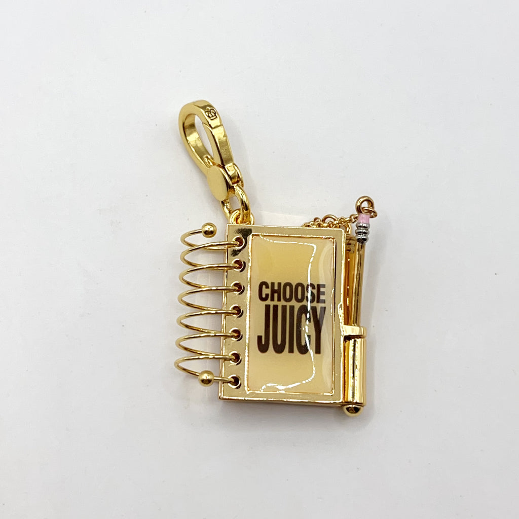 M04-Juicy Couture notebook charm