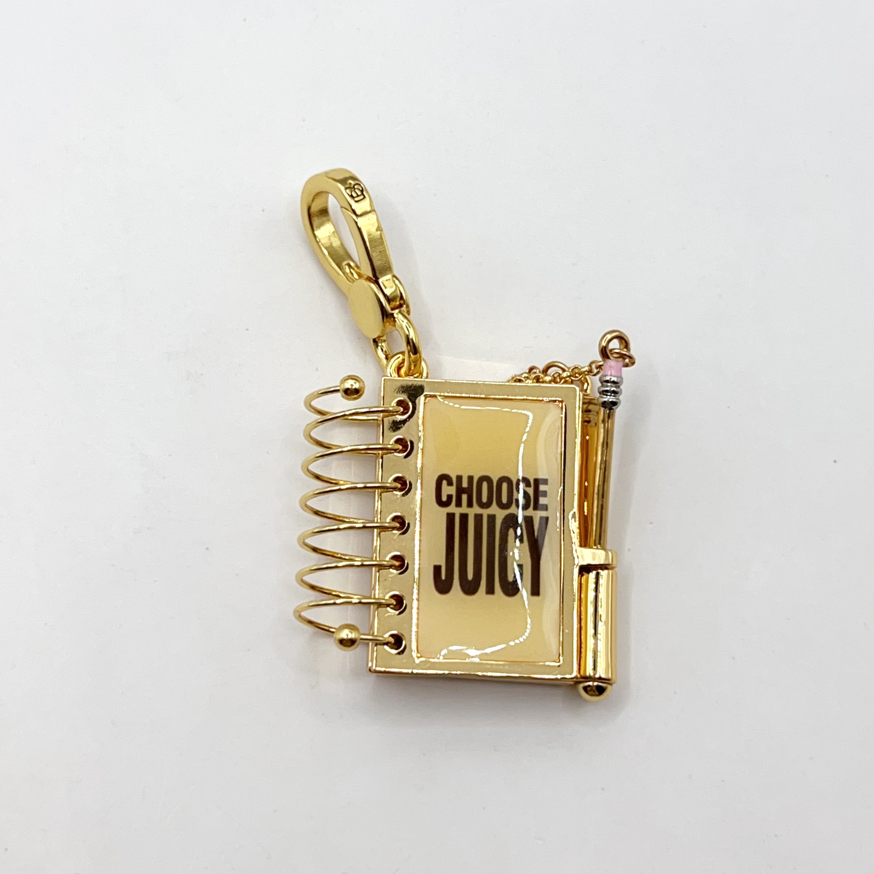 M04-Juicy Couture notebook charm