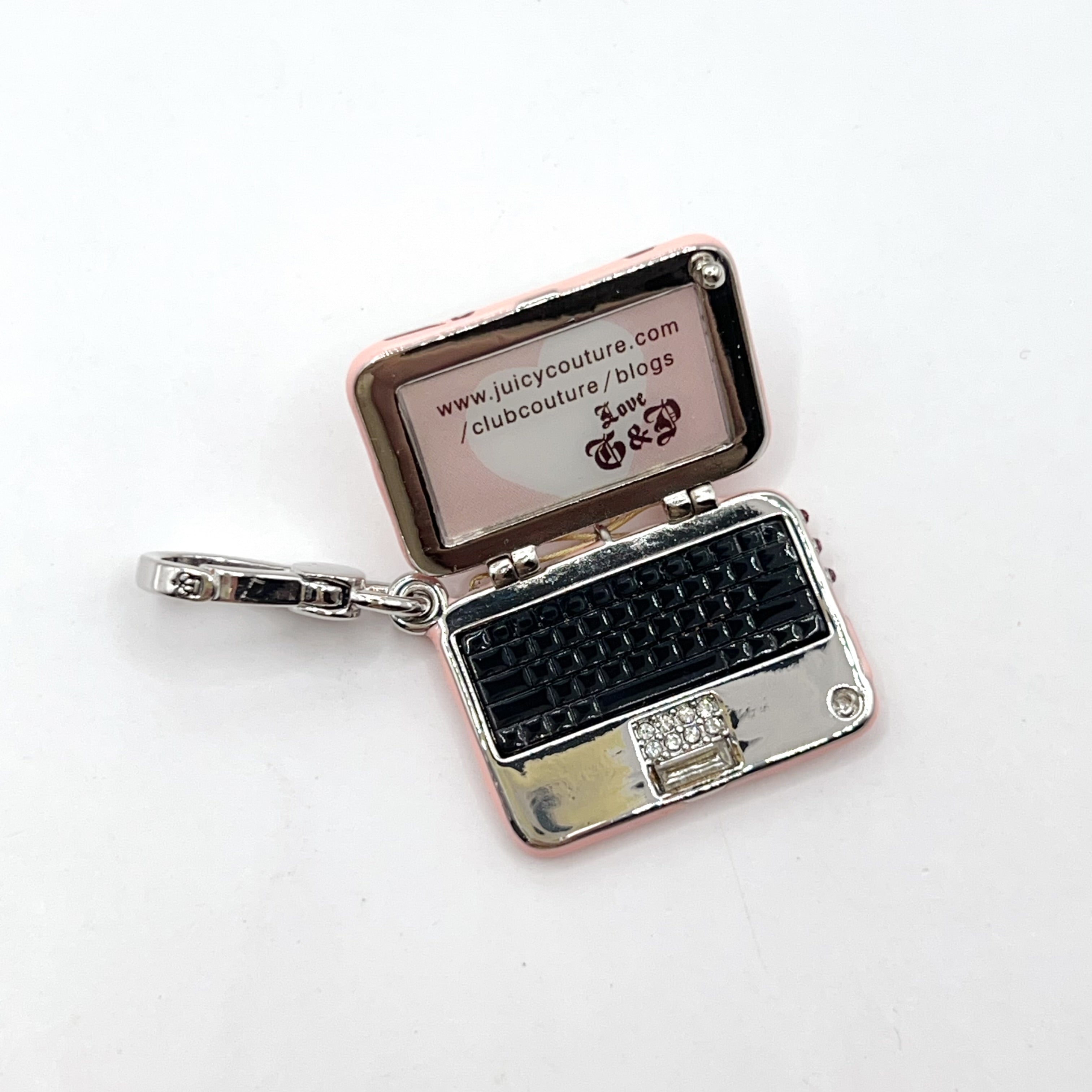 L02-Juicy Couture laptop charm