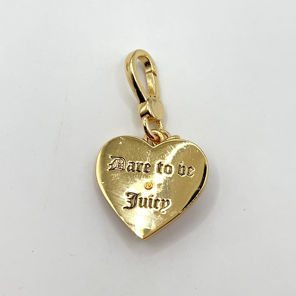 W09-Juicy Couture dare and truth spinner charm