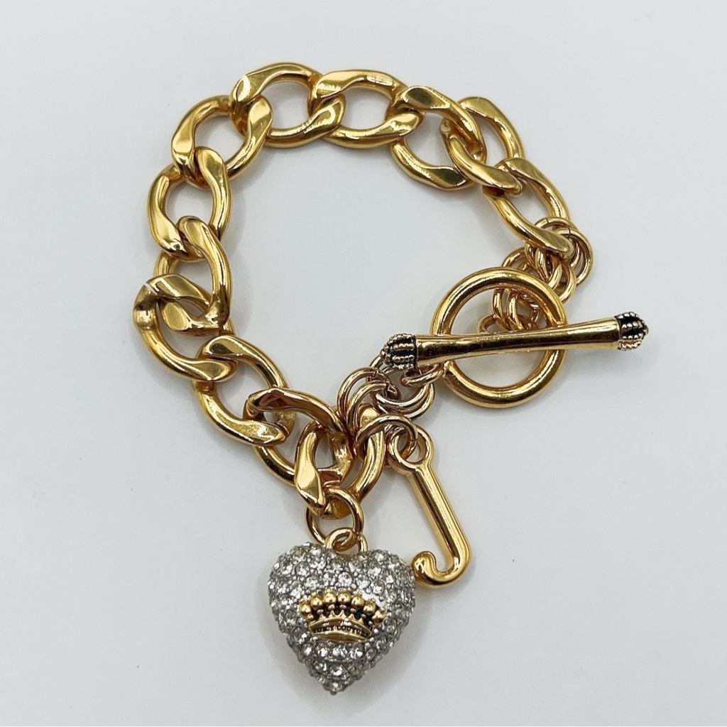 Juicy Couture charm bracelet 17cm