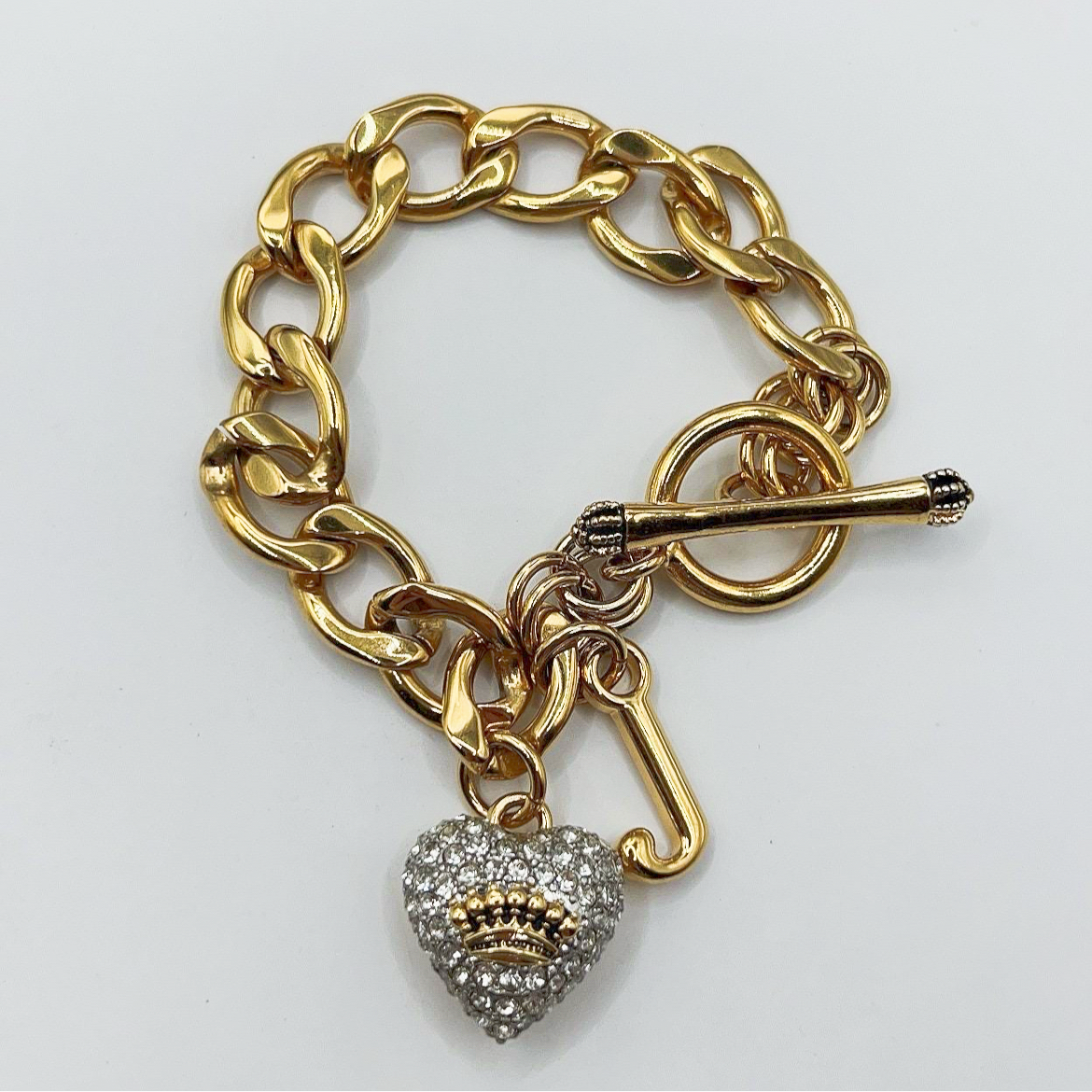 Juicy Couture charm bracelet 17cm