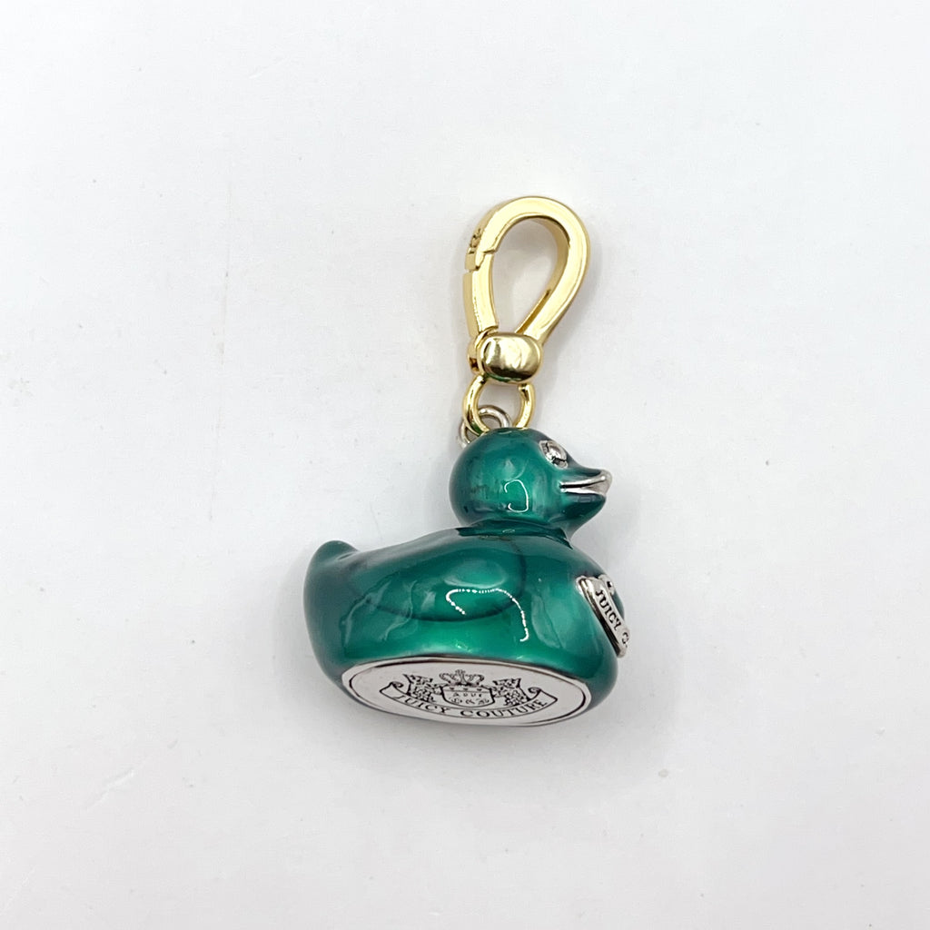 JC022-Juicy Couture blue rubber duck charm