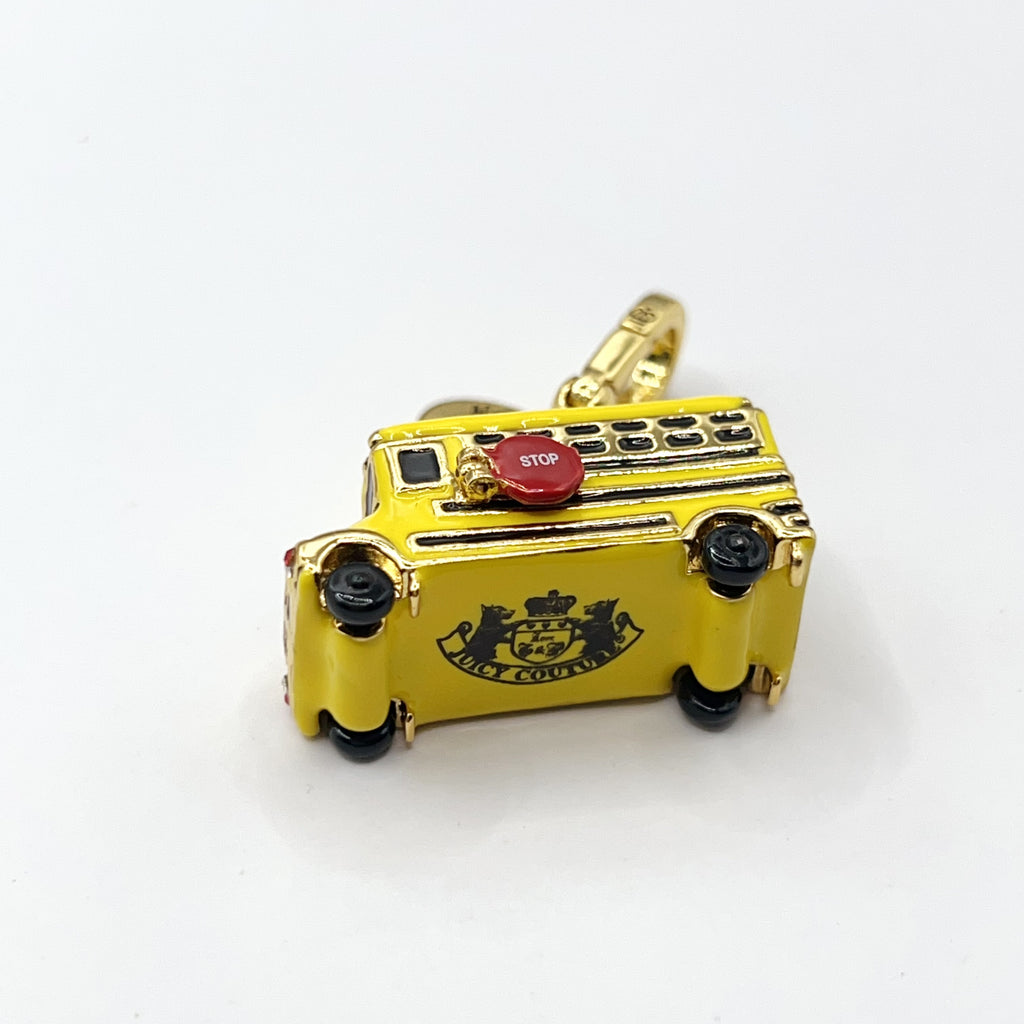 JC594-Juicy Couture school bus charm