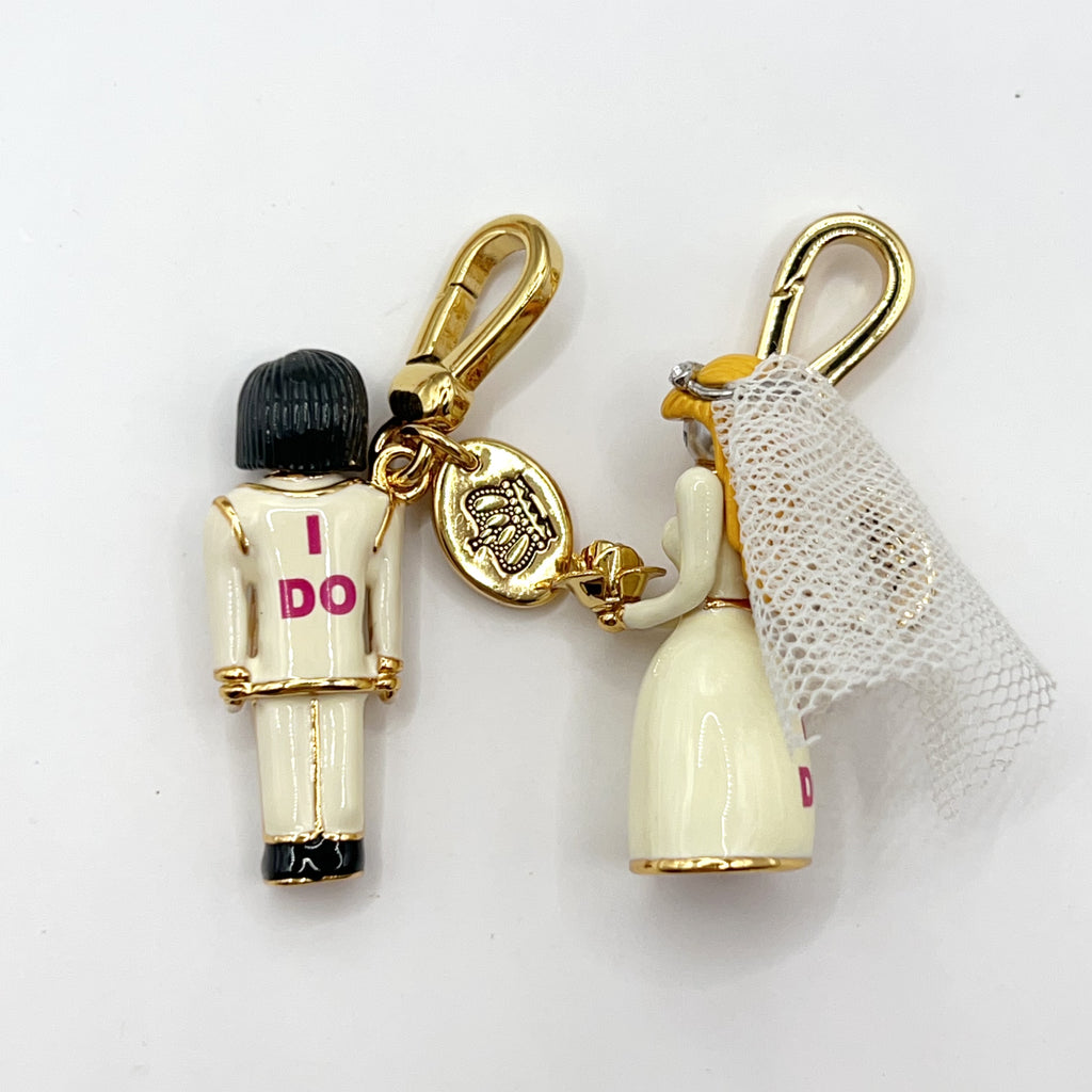 JC608-Juicy Couture wedding couple charm