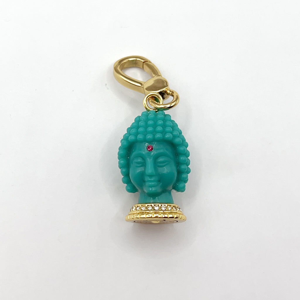O01-Juicy Couture Buddha head charm