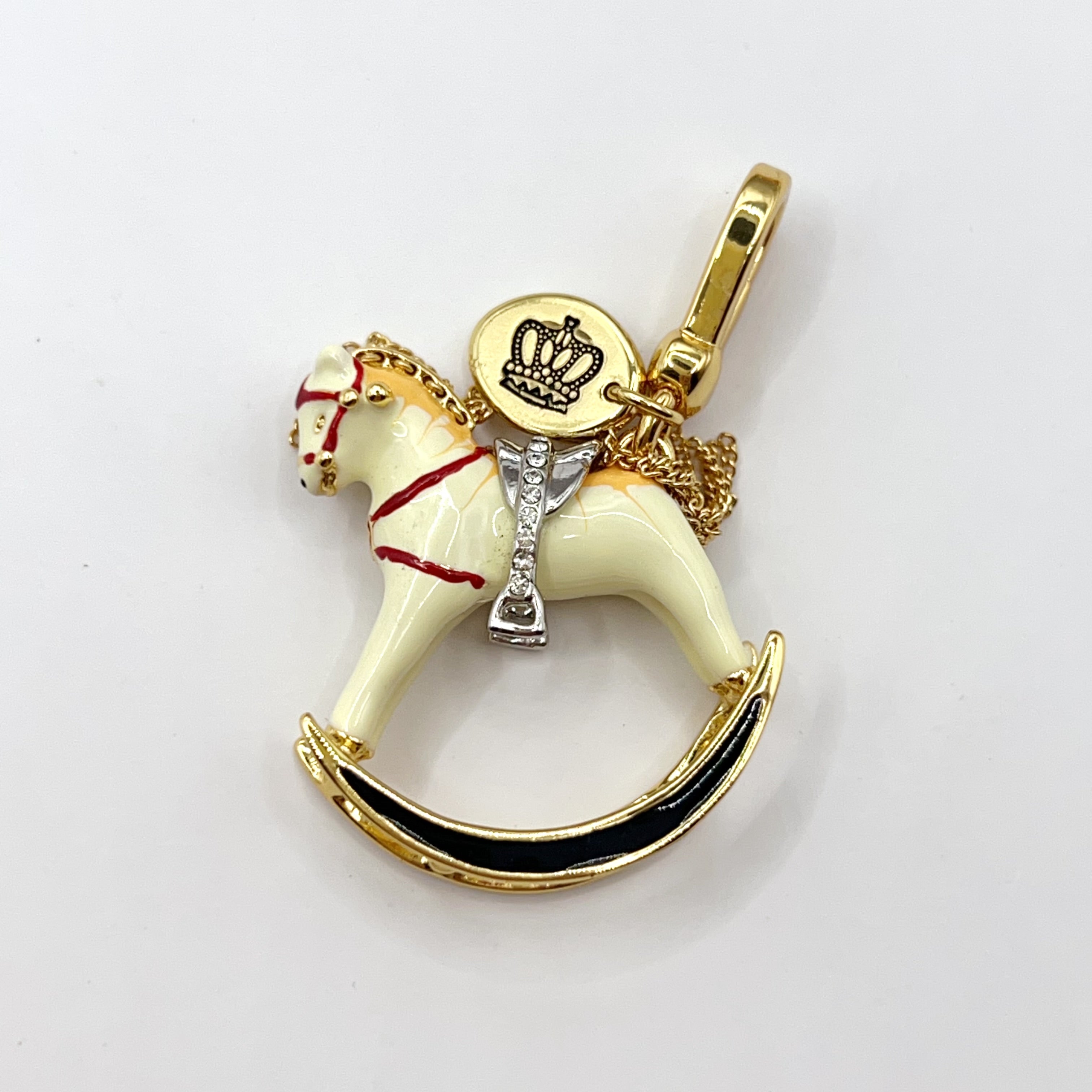 JC629-Juicy Couture rocking horse charm