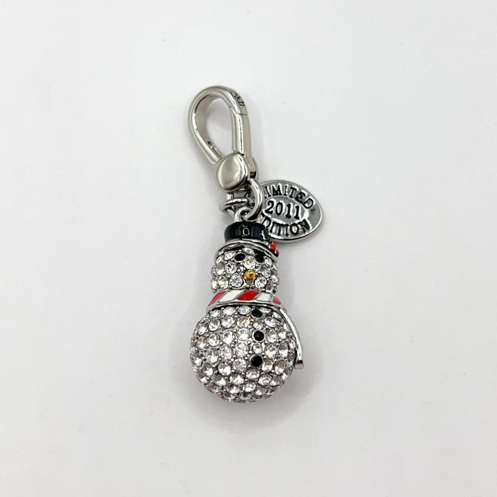 JC653-Juicy Couture pave snowman charm