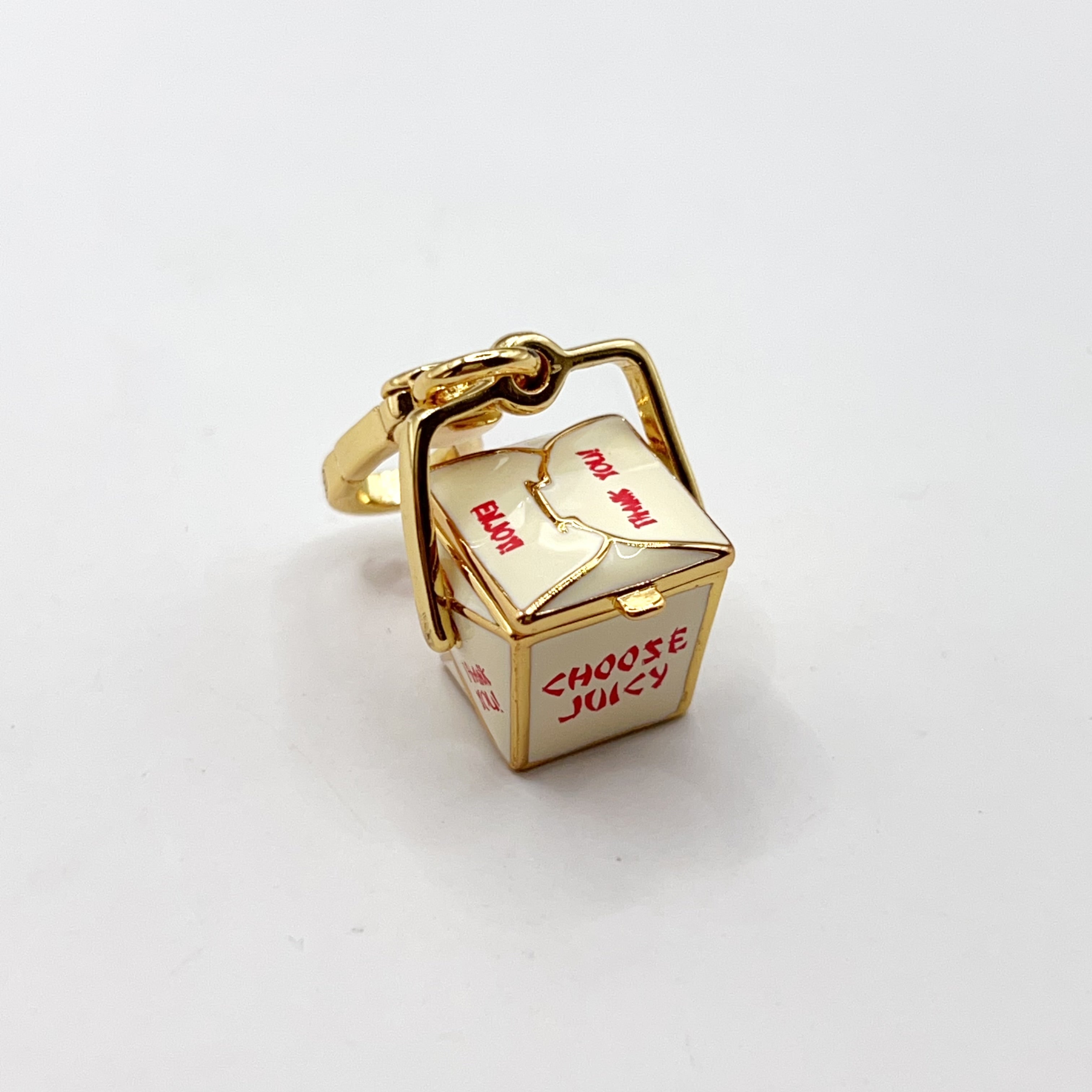 G051Juicy Couture Chinese take out box charm