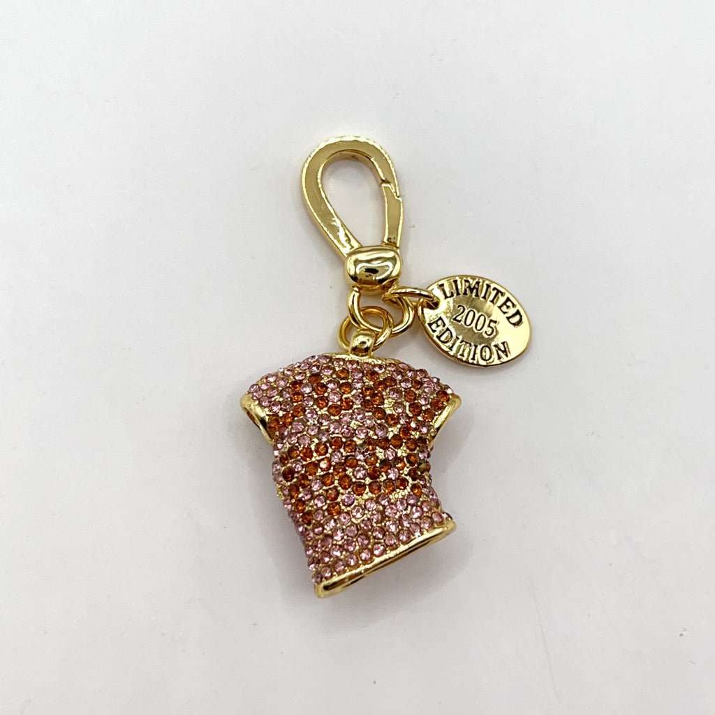 Y13-Juicy Couture pink t-shirt charm