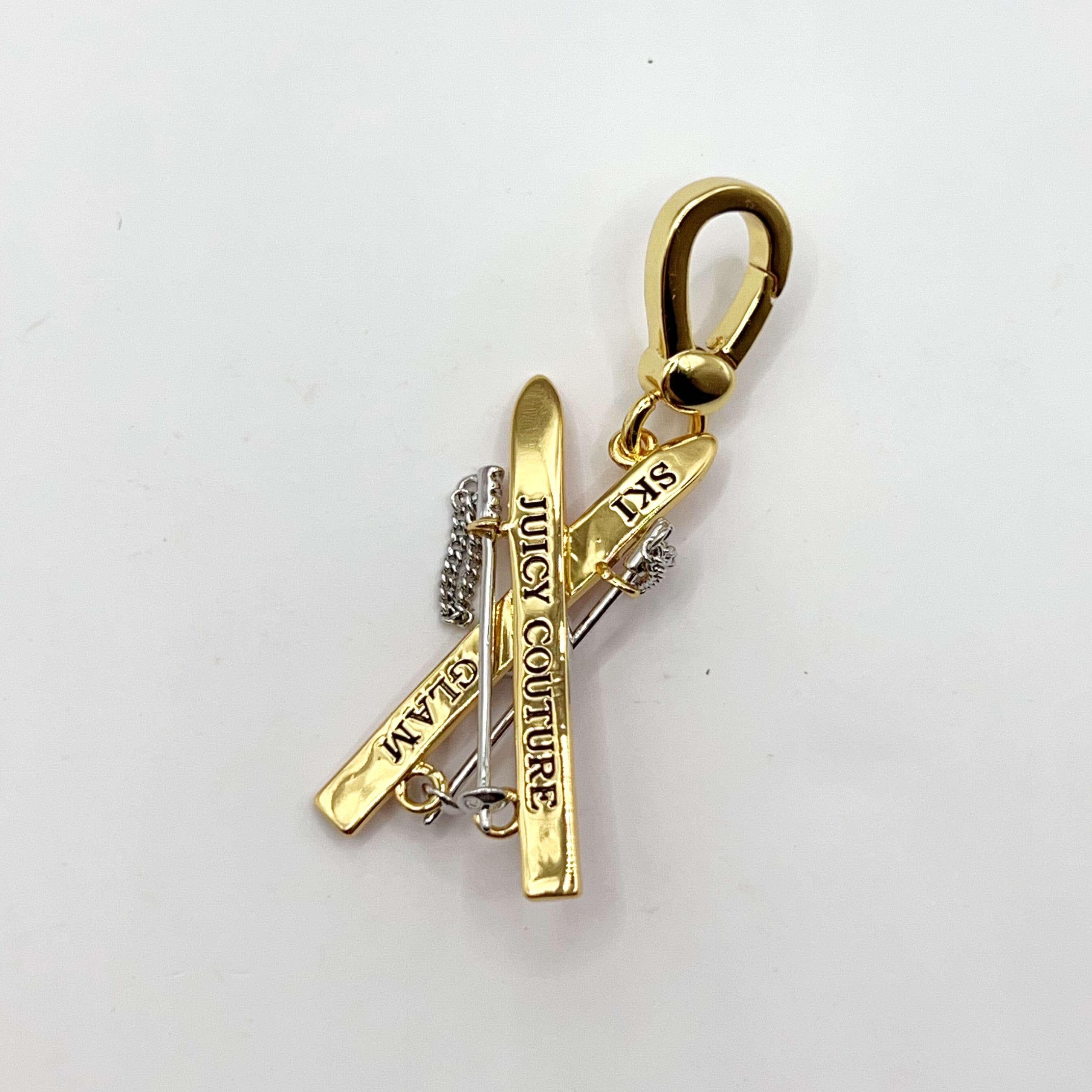 B13-Juicy Couture ski board charm