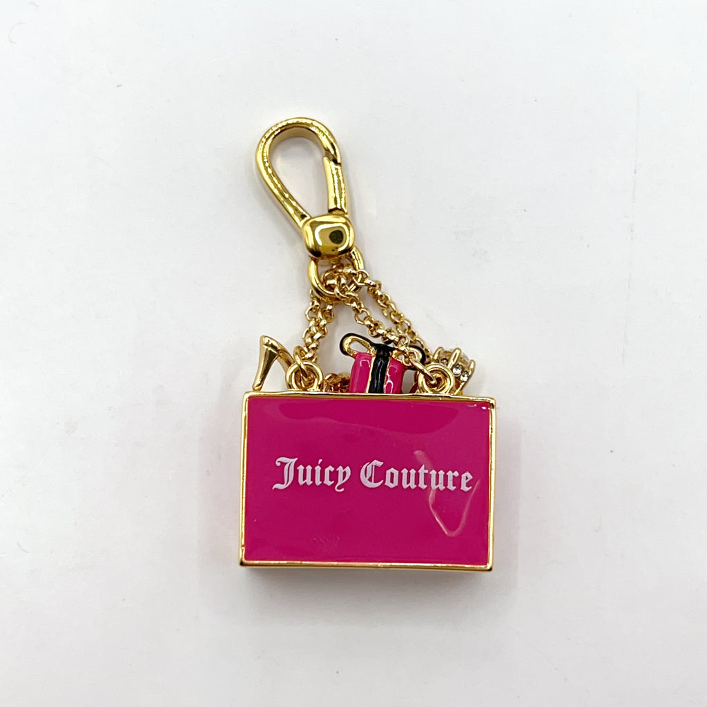 Q01-Juicy Couture shopping bag charm