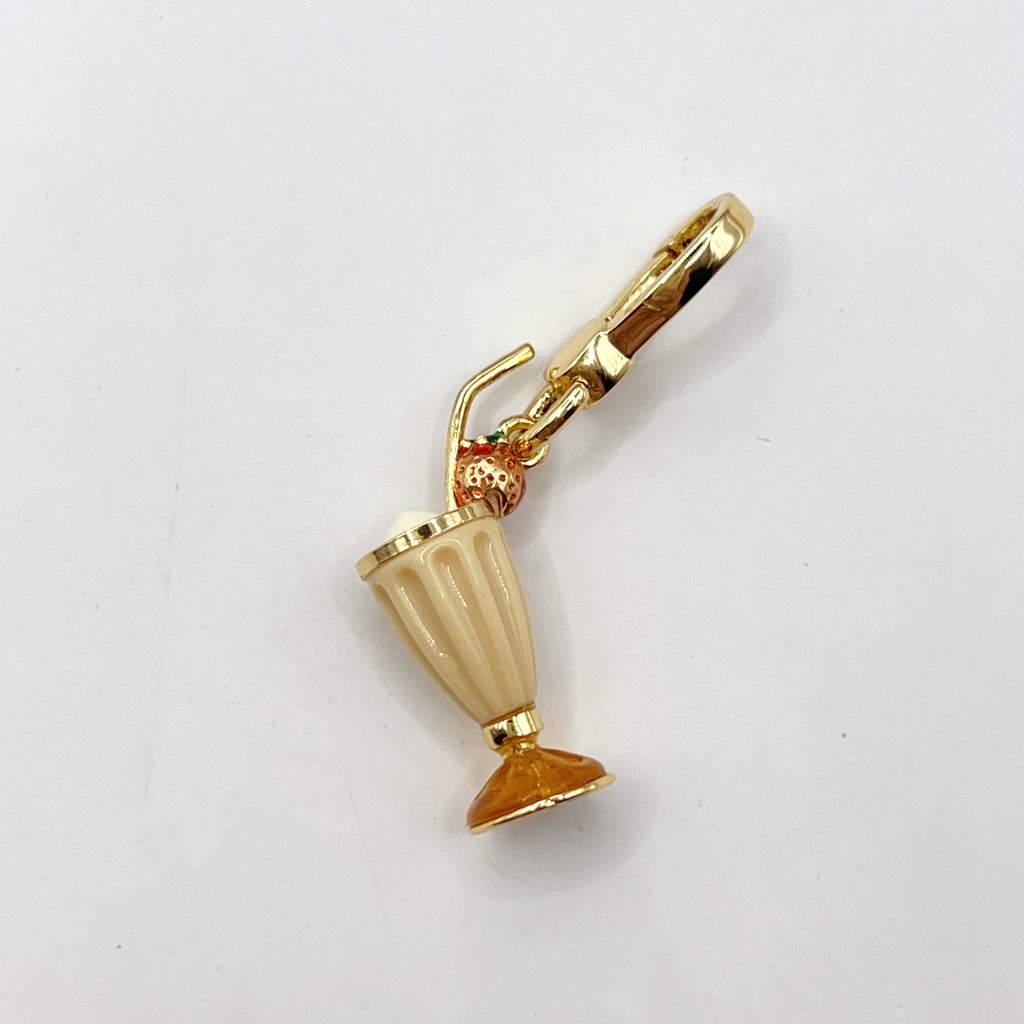 W10-Juicy Couture strawberry milkshake charm