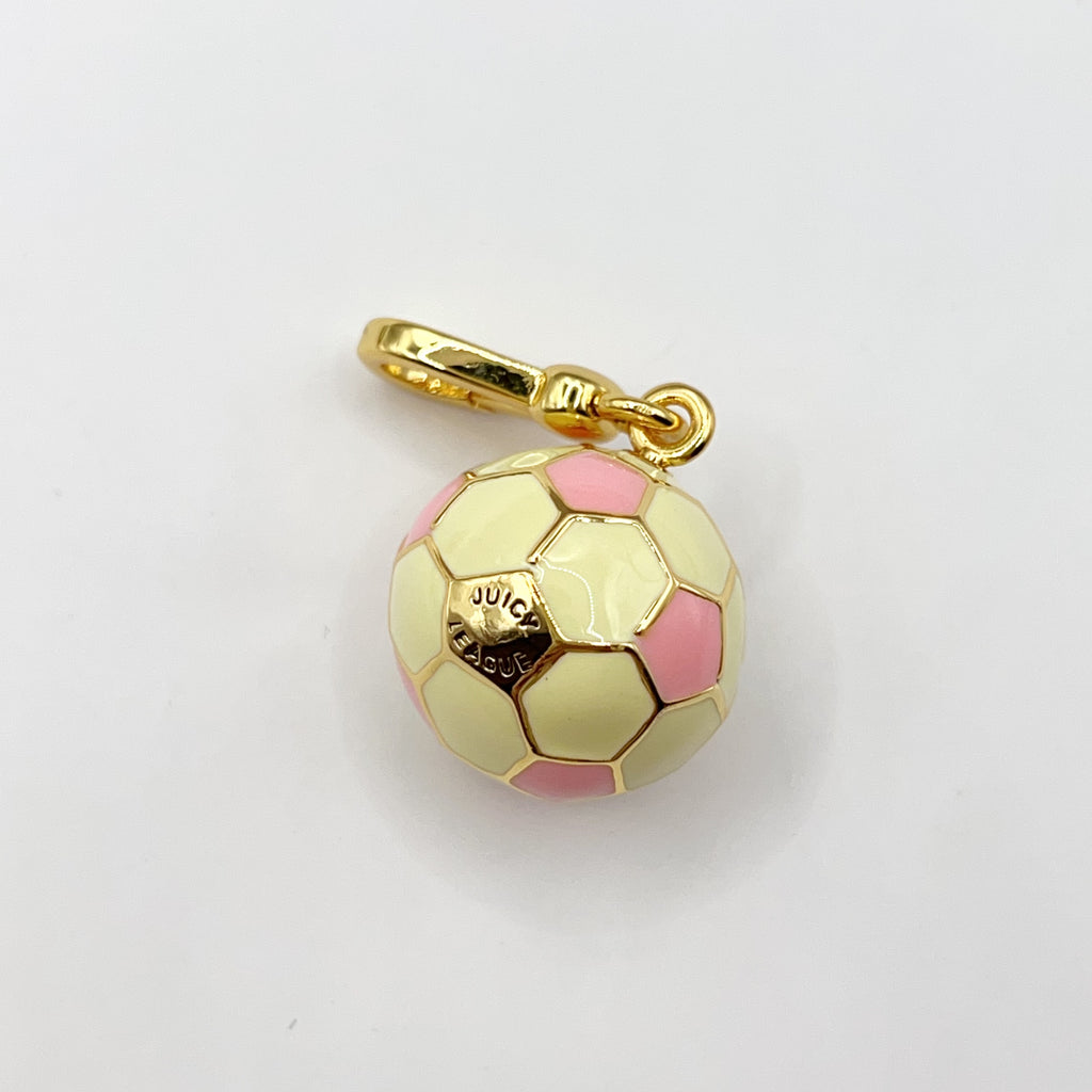 JC539-Juicy Couture pink soccer charm