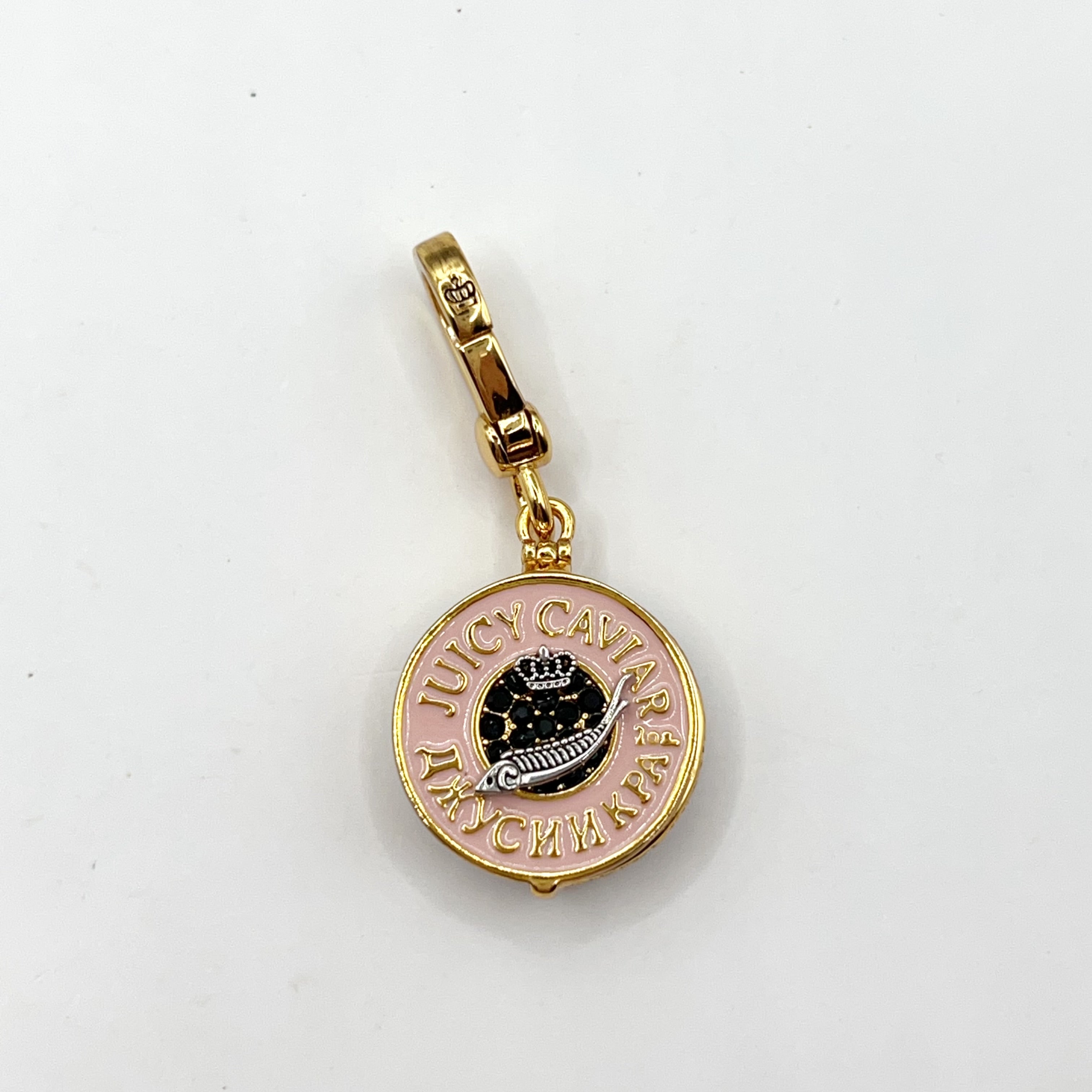 JC074-Juicy Couture caviar charm