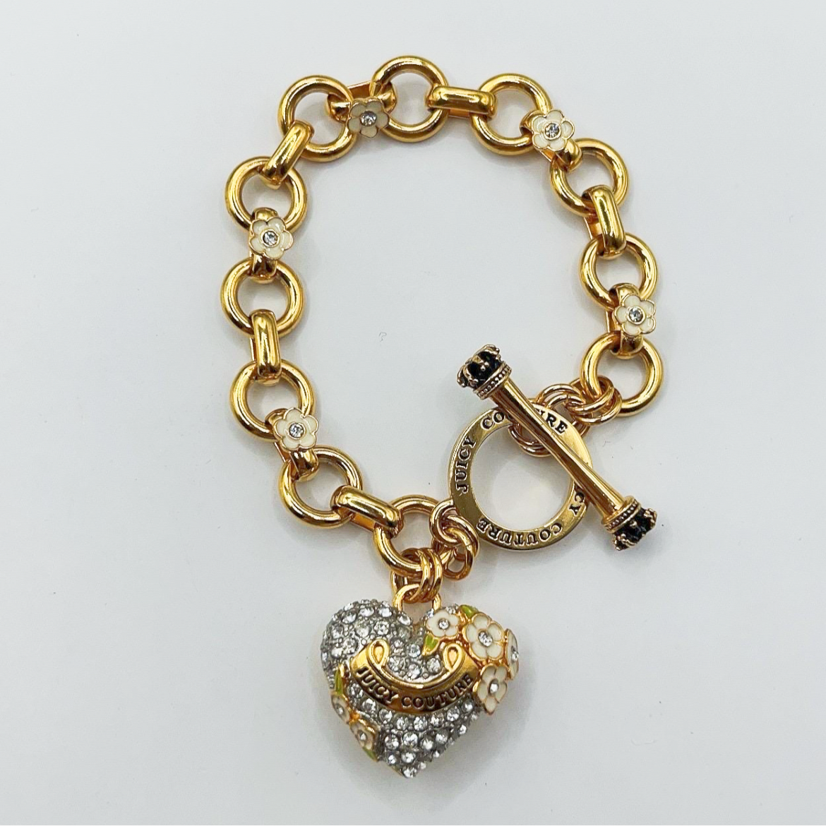Juicy Couture charm bracelet 17cm