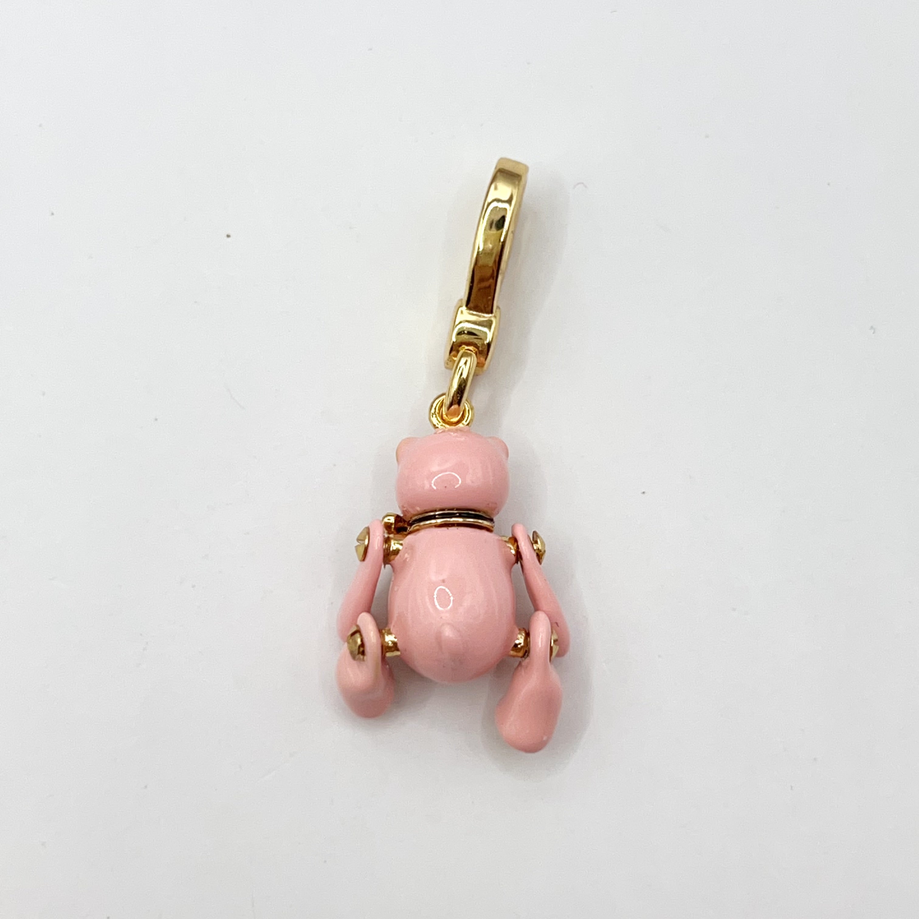 X05-Juicy Couture pink teddy bear charm